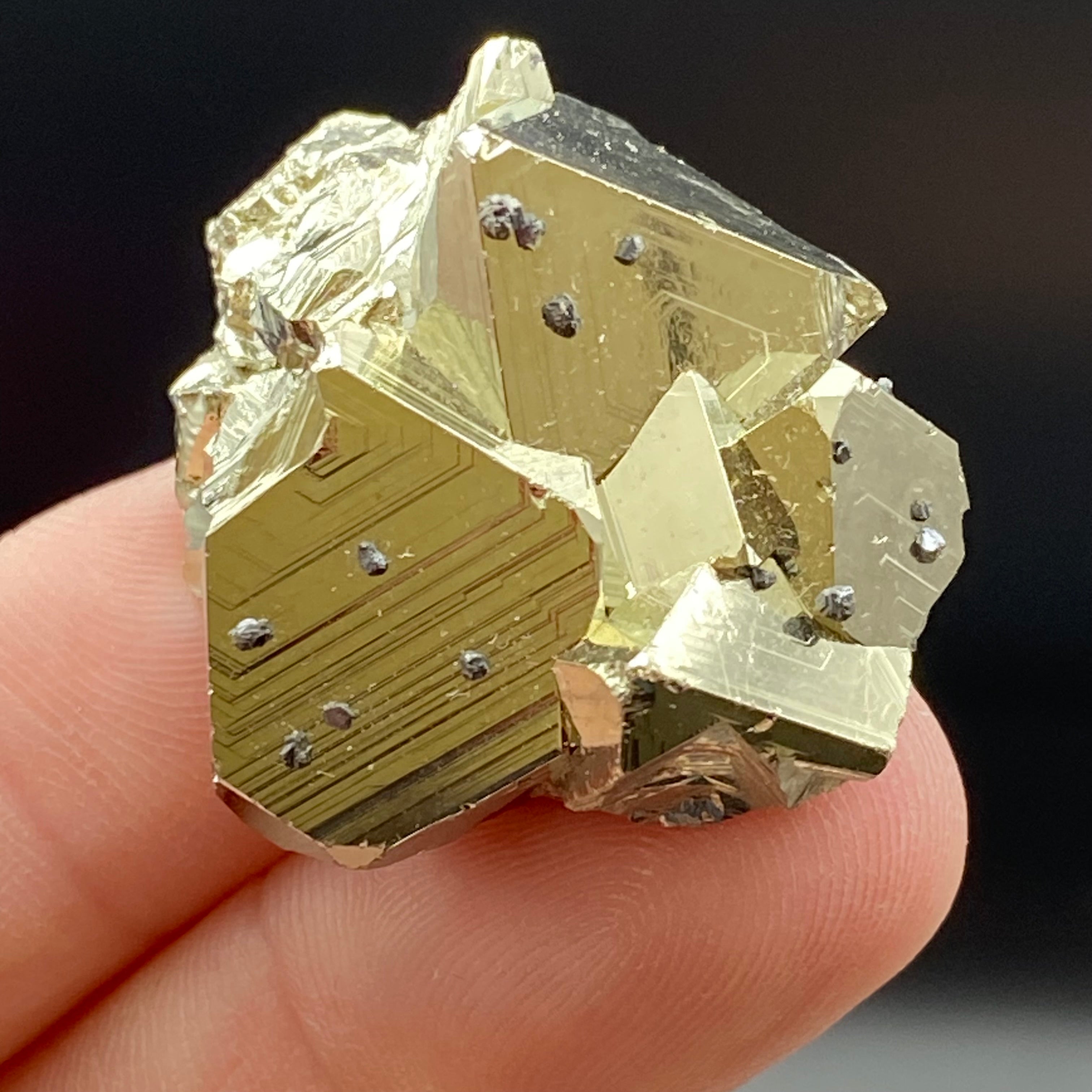 Peruvian Pyrite Crystal - 153