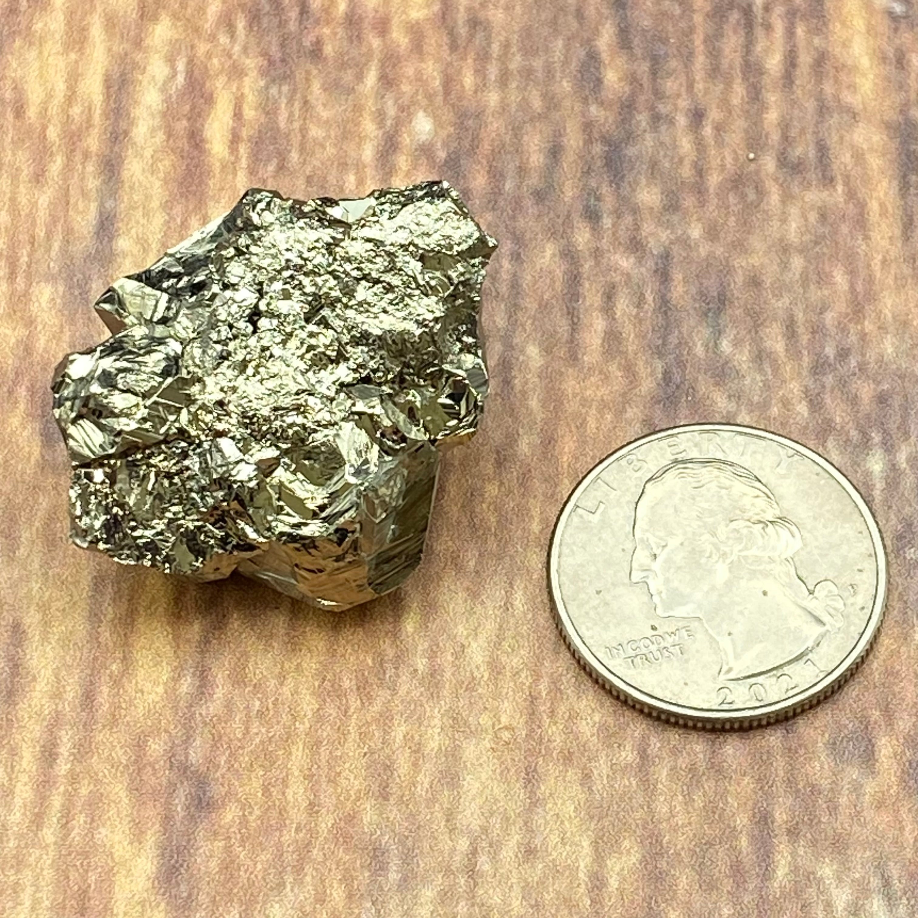 Peruvian Pyrite Crystal - 153