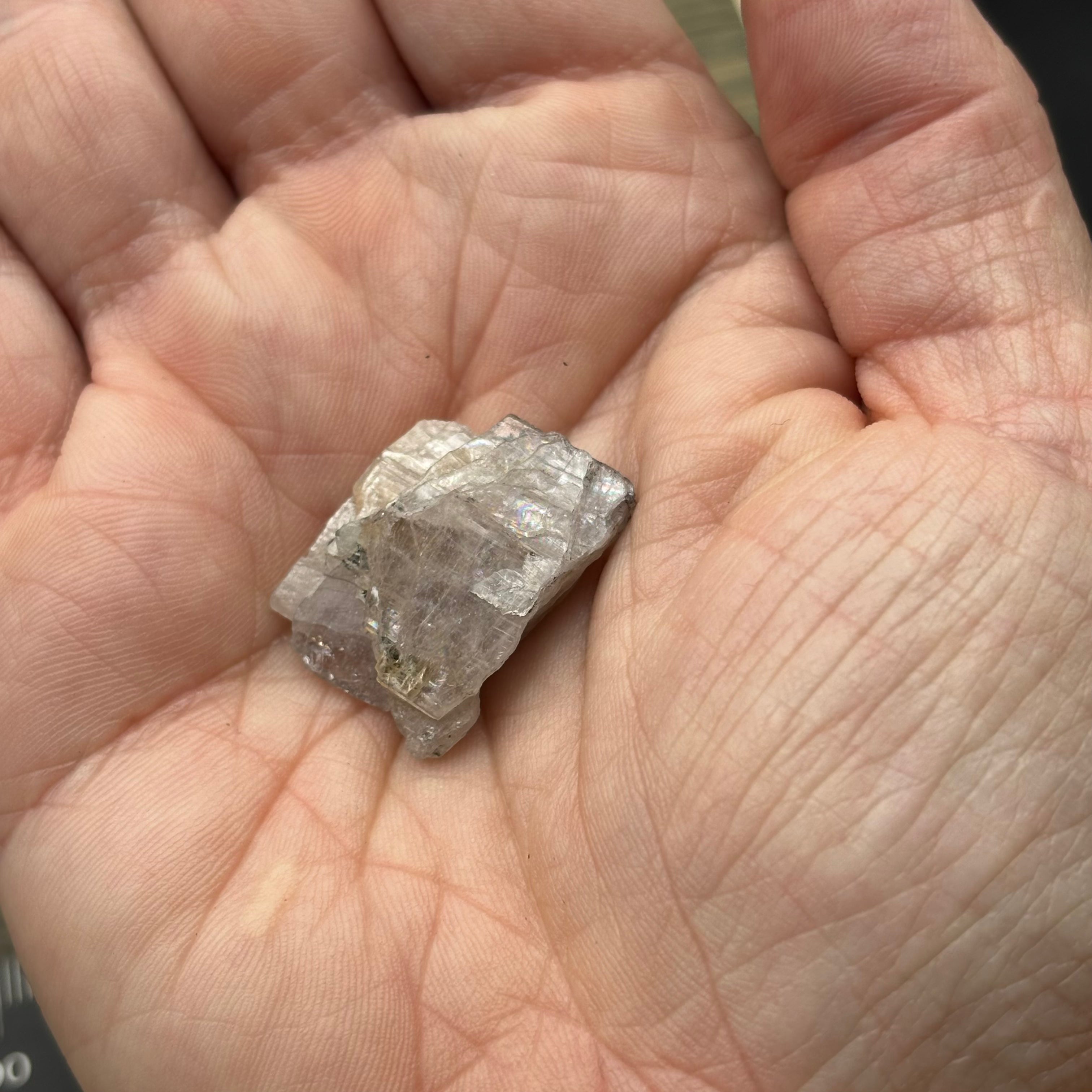 Fluorescent Mangano Axinite - 034