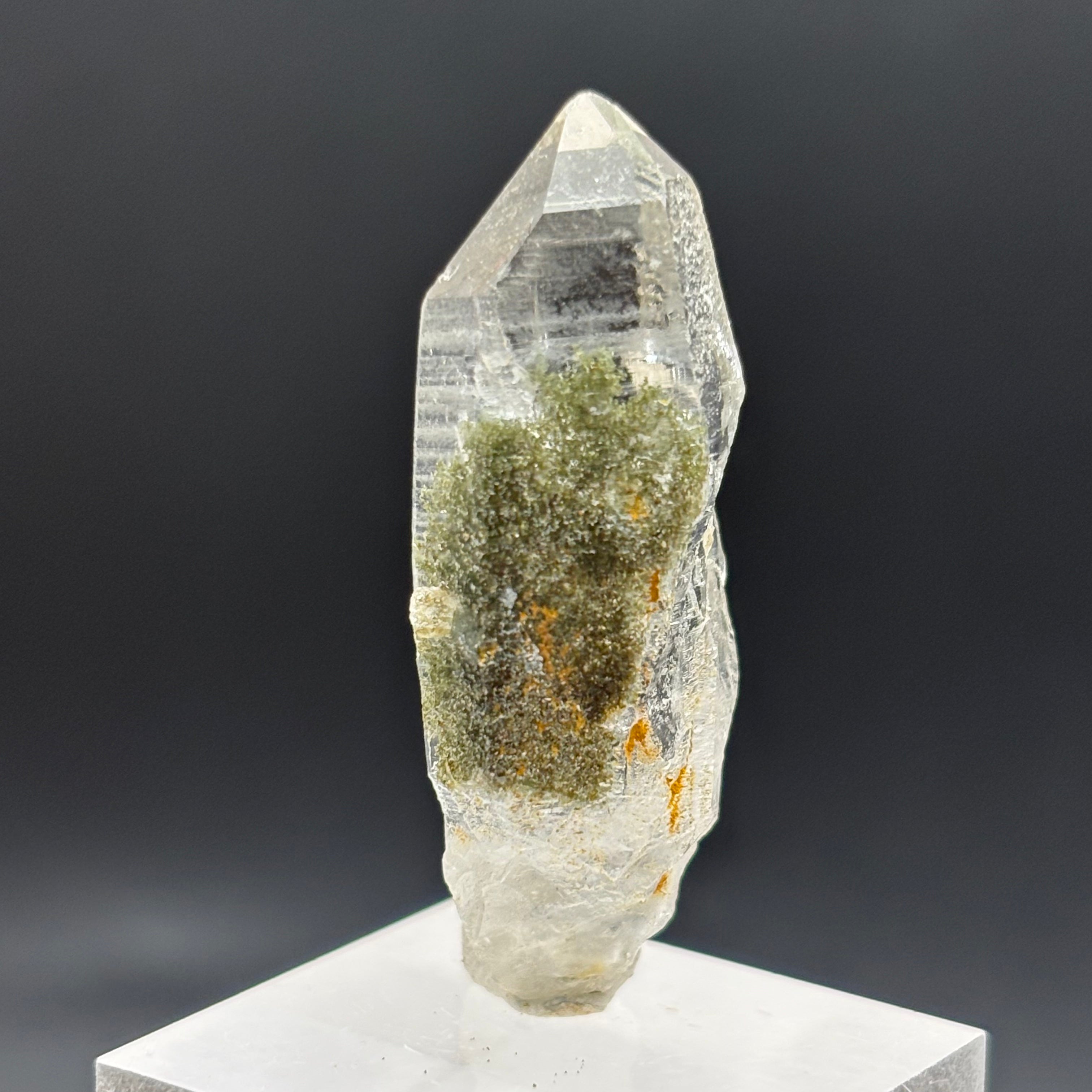 Himalayan Chlorite Quartz Point - 148