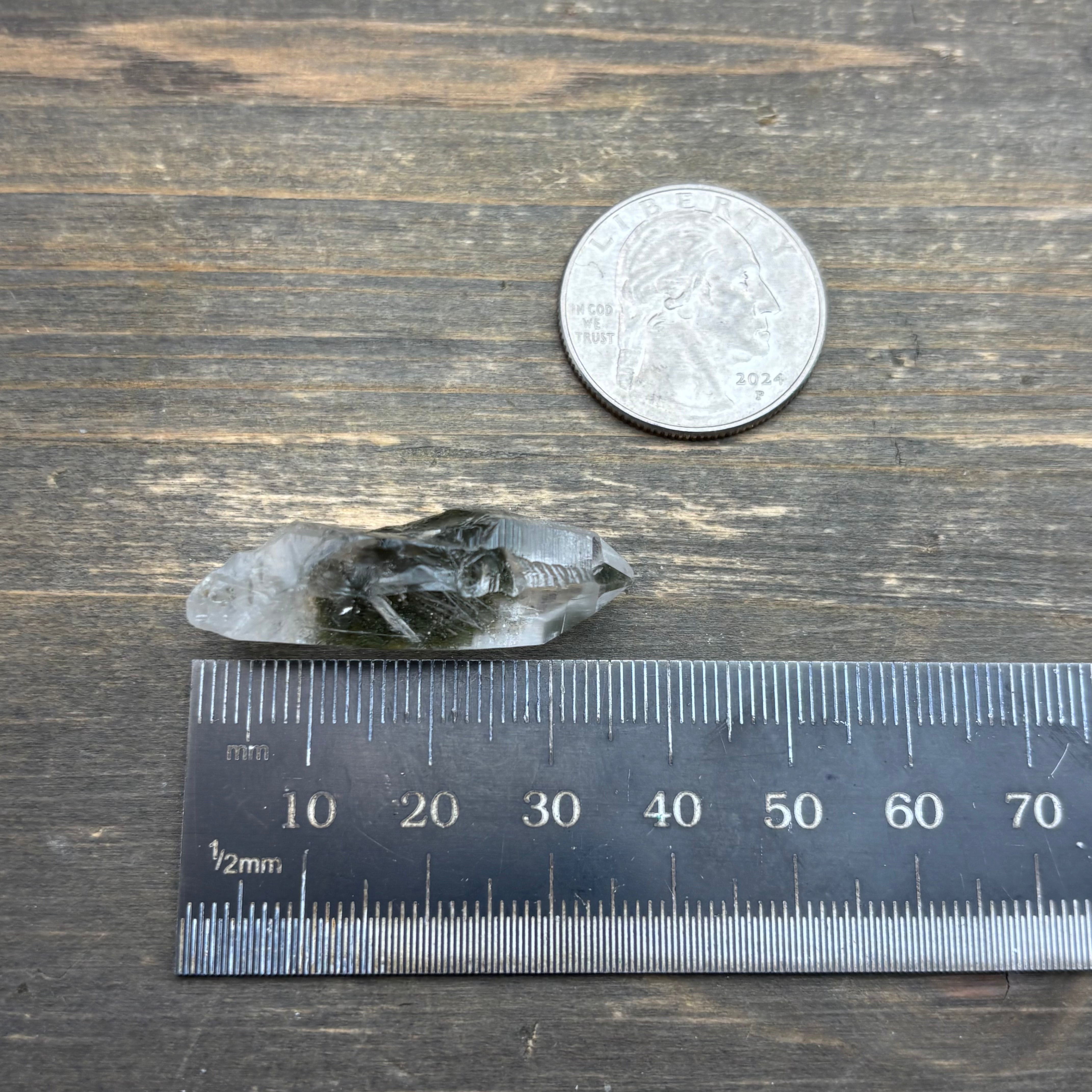 Himalayan Chlorite Quartz Point - 148