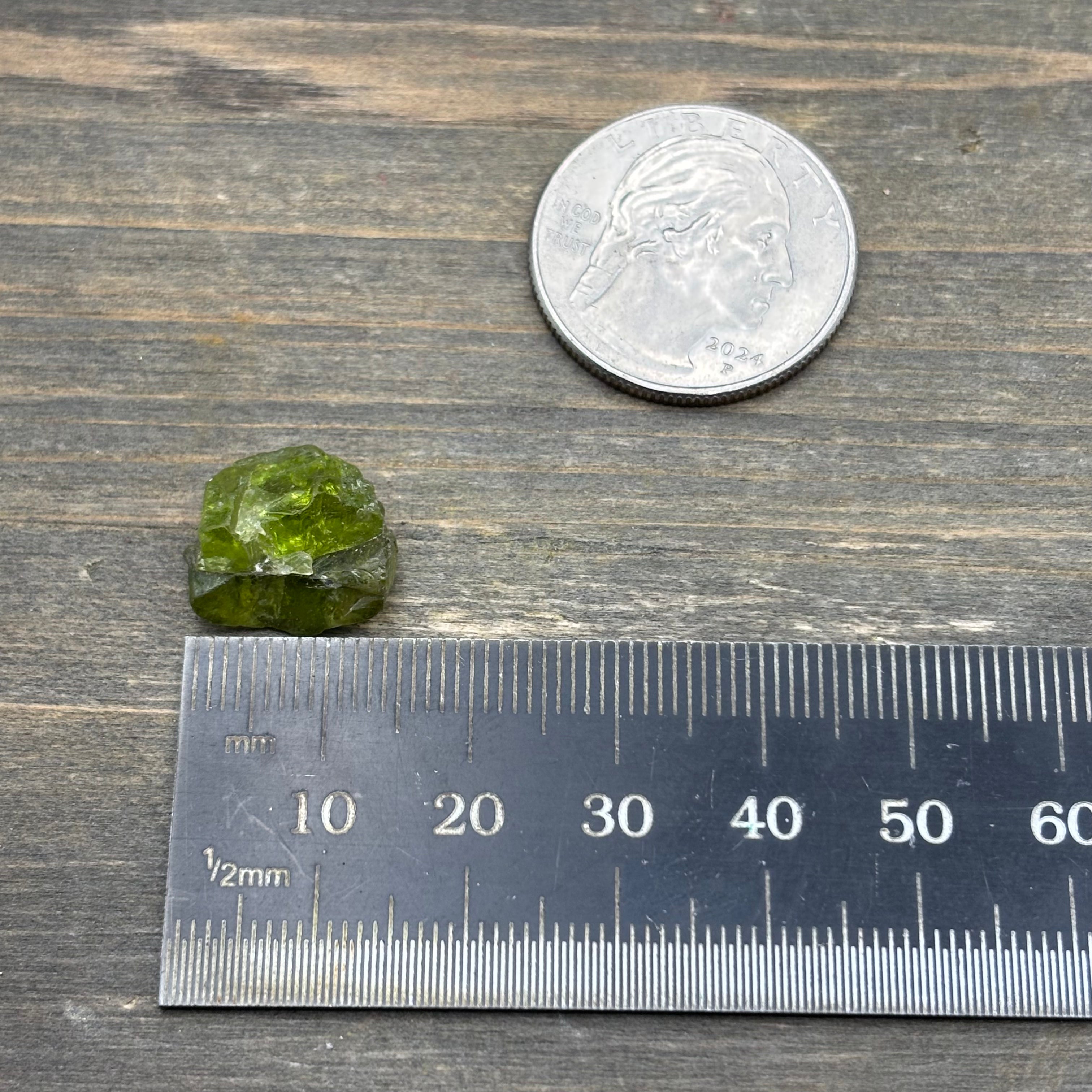 Peridot Crystal - 064