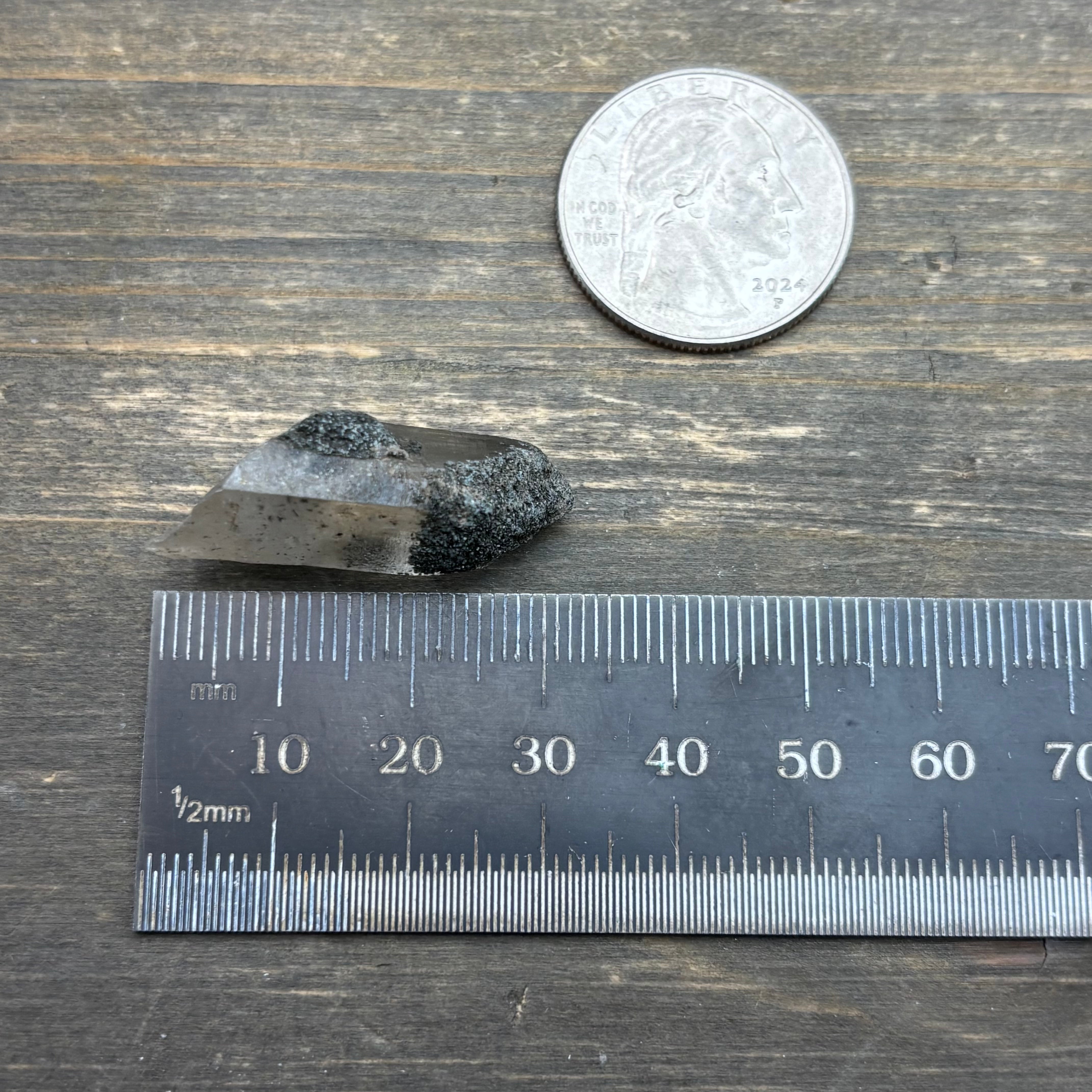 Himalayan Chlorite Quartz Point - 154