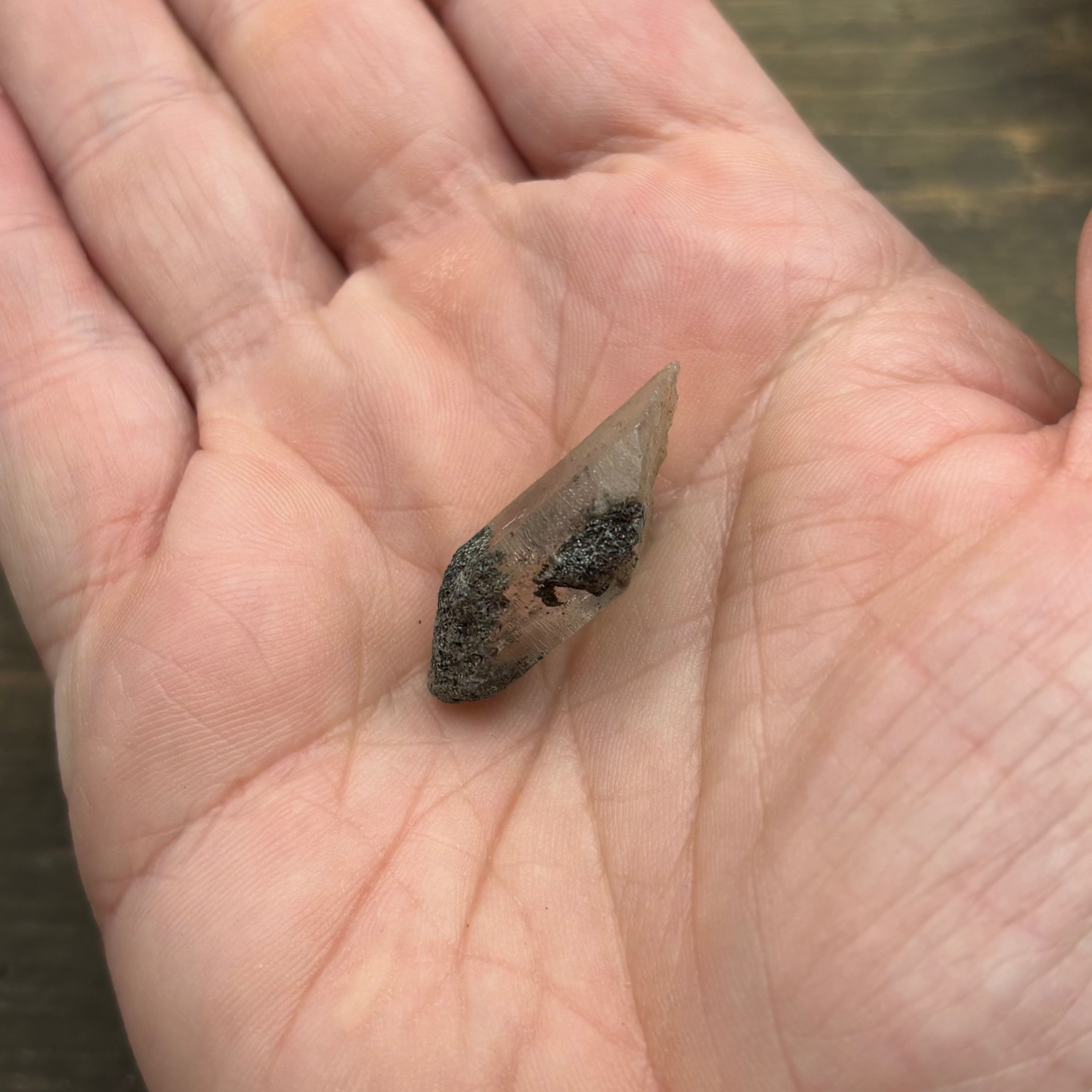 Himalayan Chlorite Quartz Point - 154