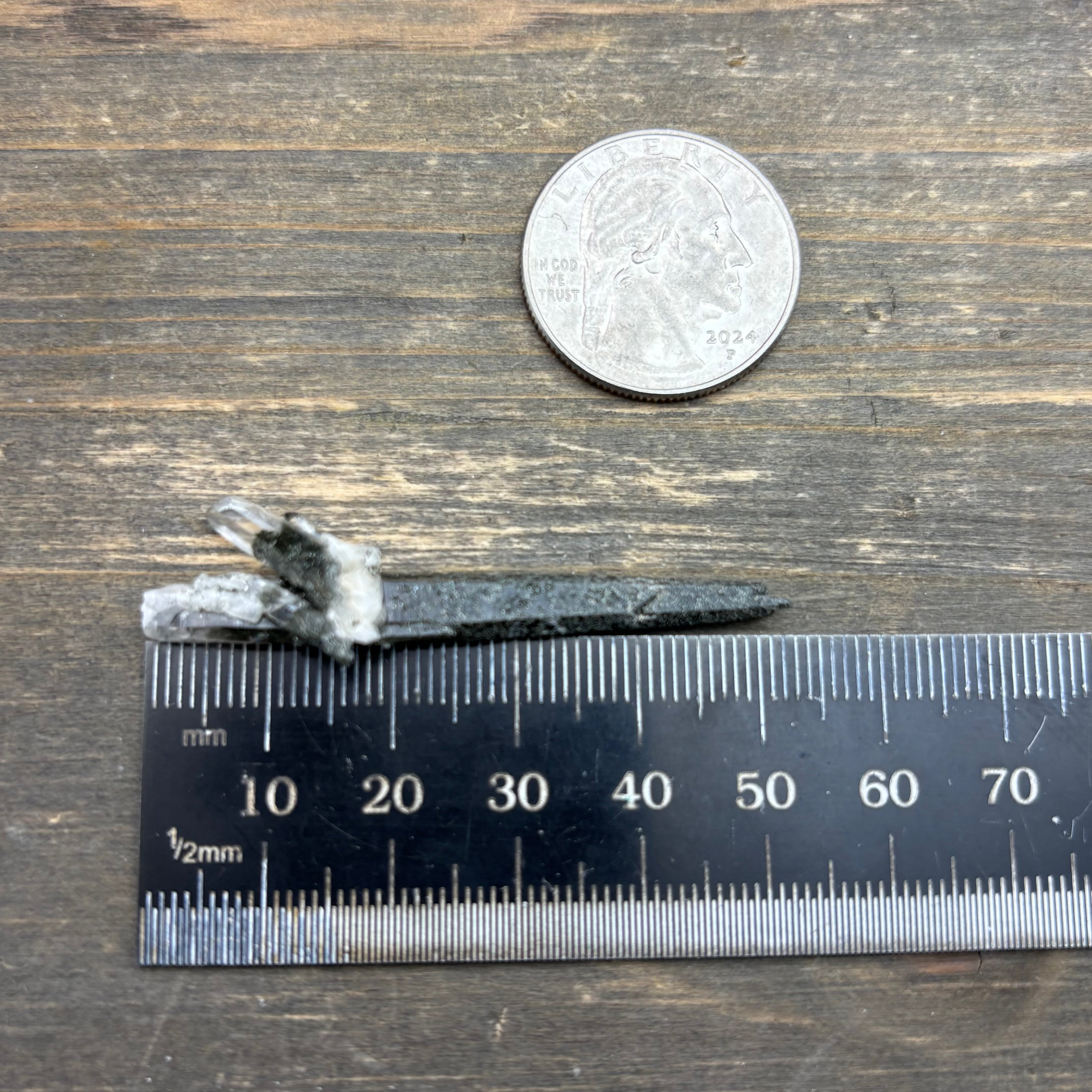 Himalayan Chlorite Quartz Point - 158