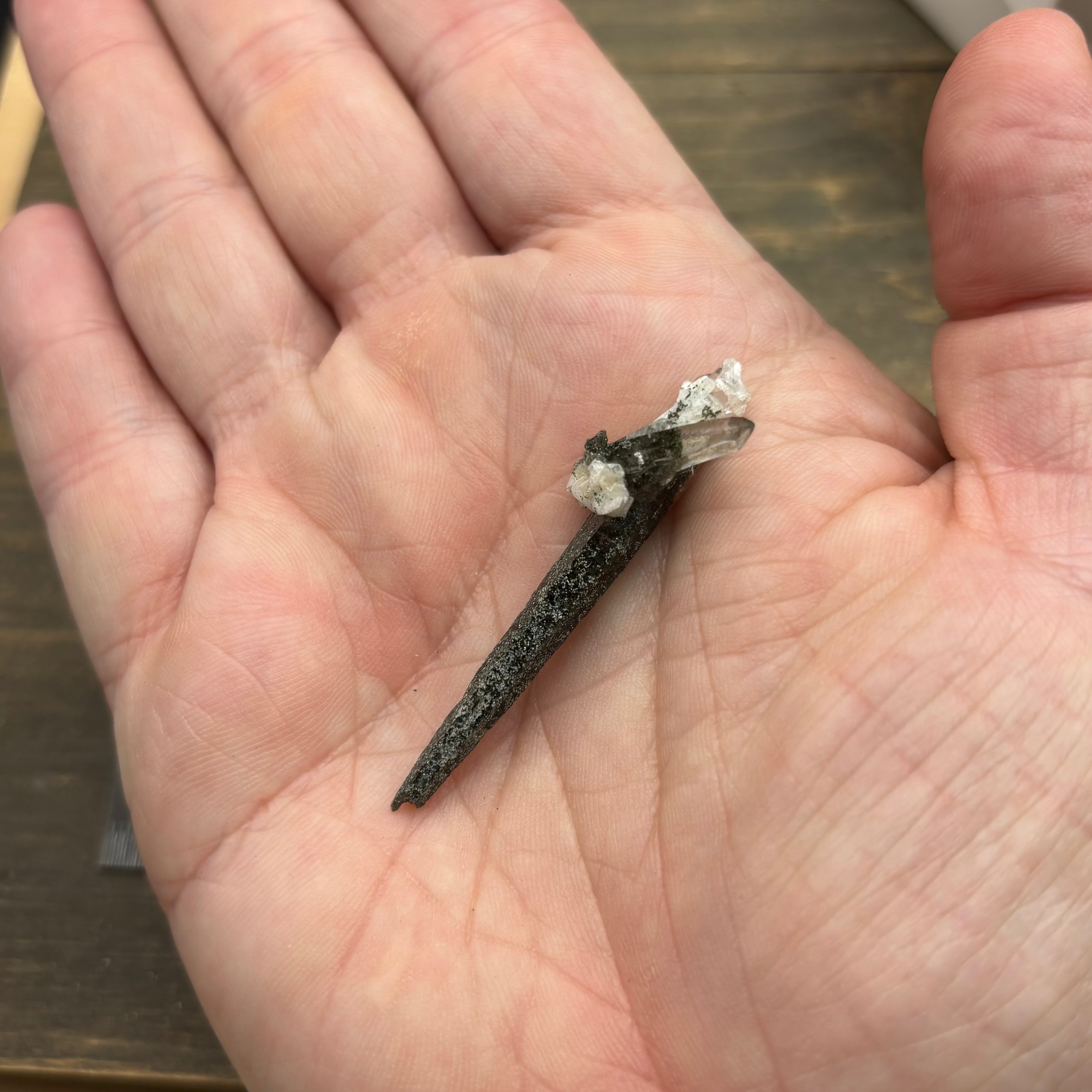 Himalayan Chlorite Quartz Point - 158