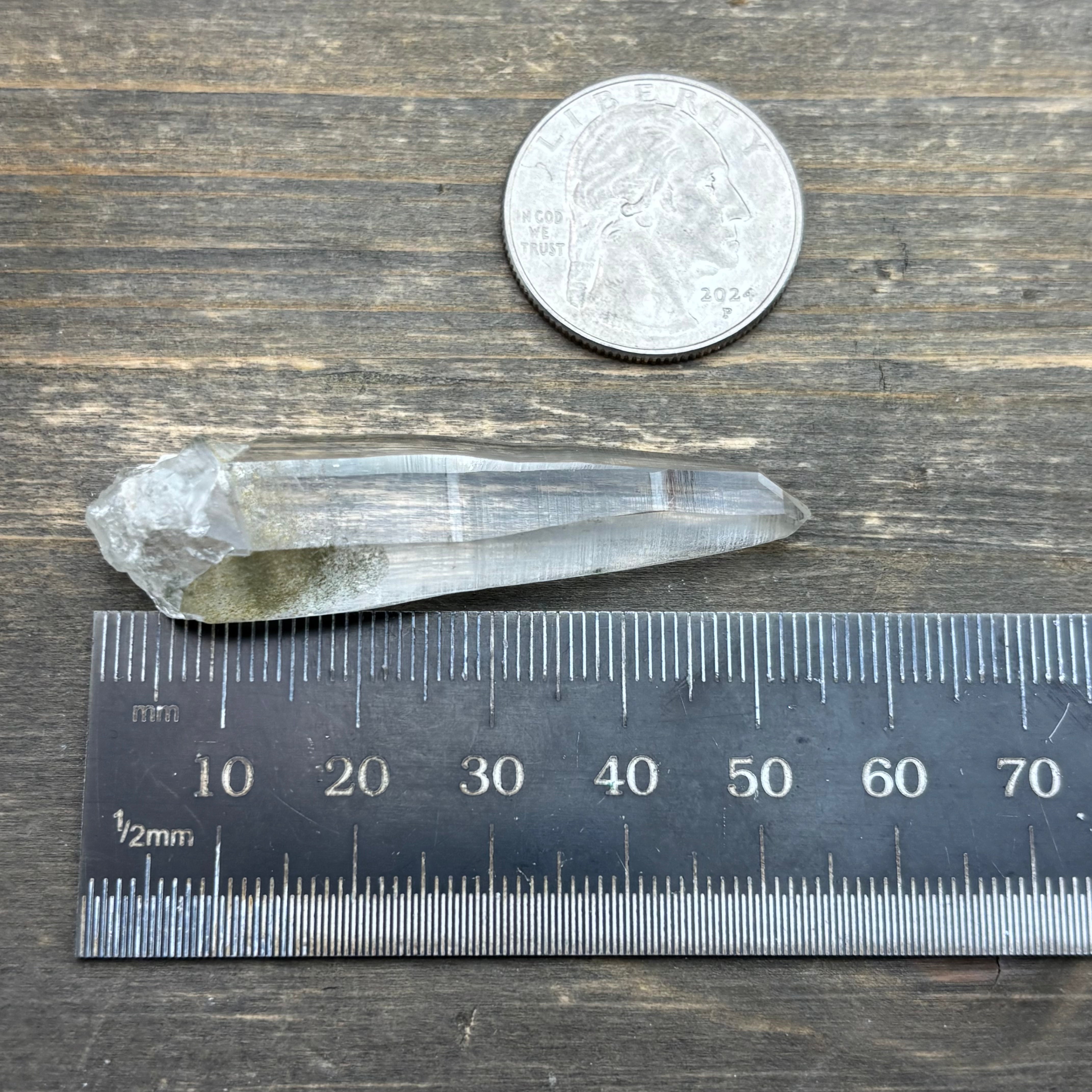 Himalayan Chlorite Quartz Point - 159