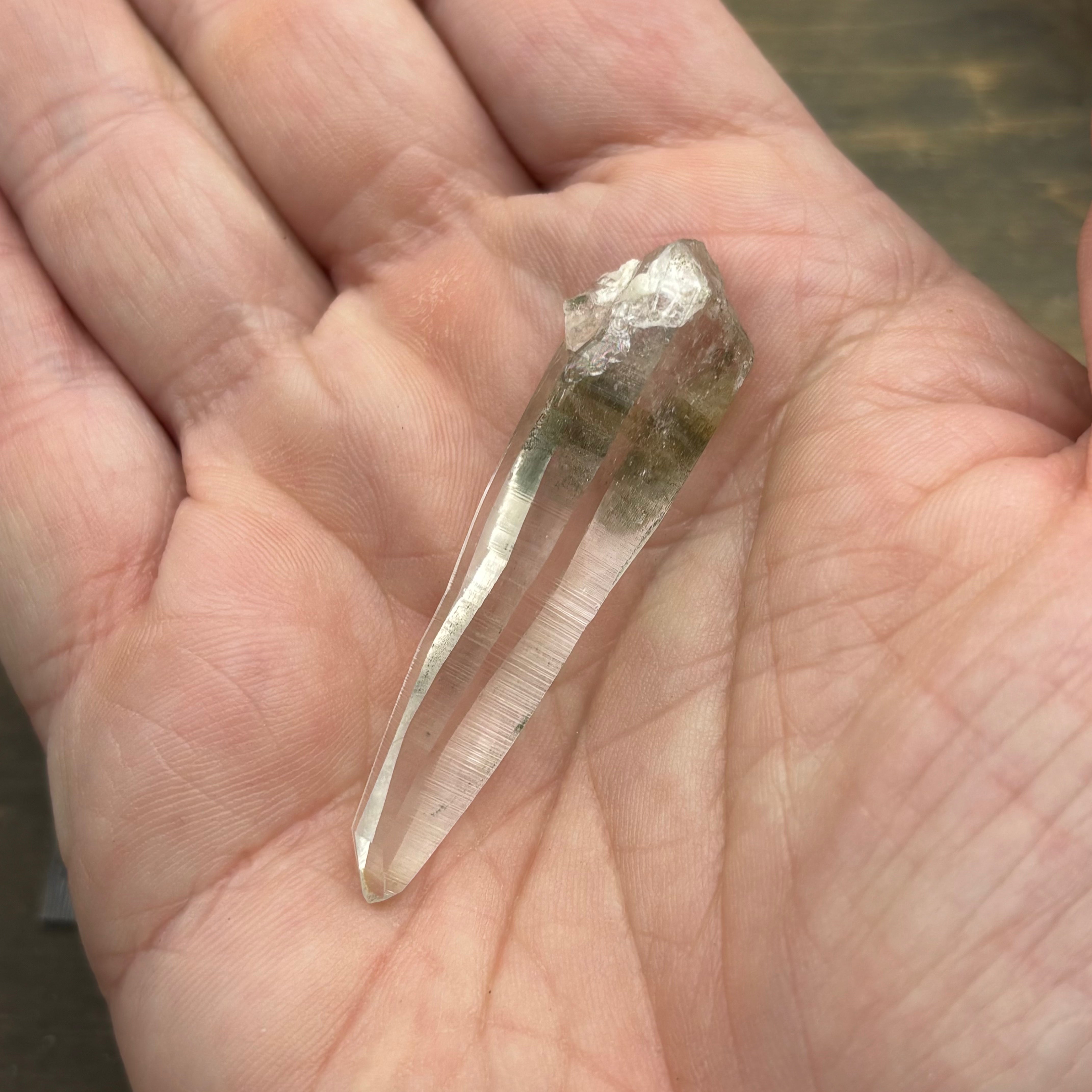 Himalayan Chlorite Quartz Point - 159