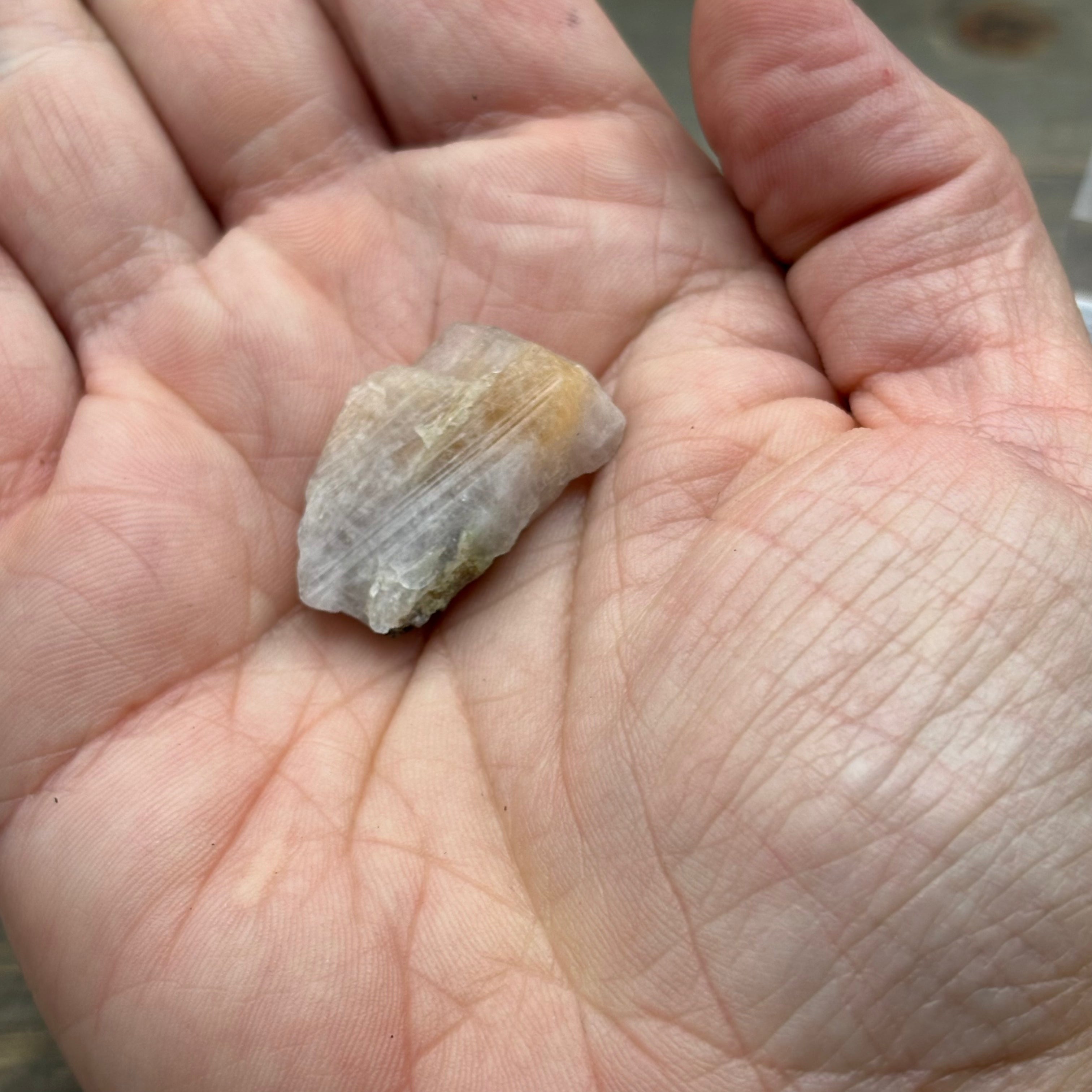 Fluorescent Mangano Axinite - 056