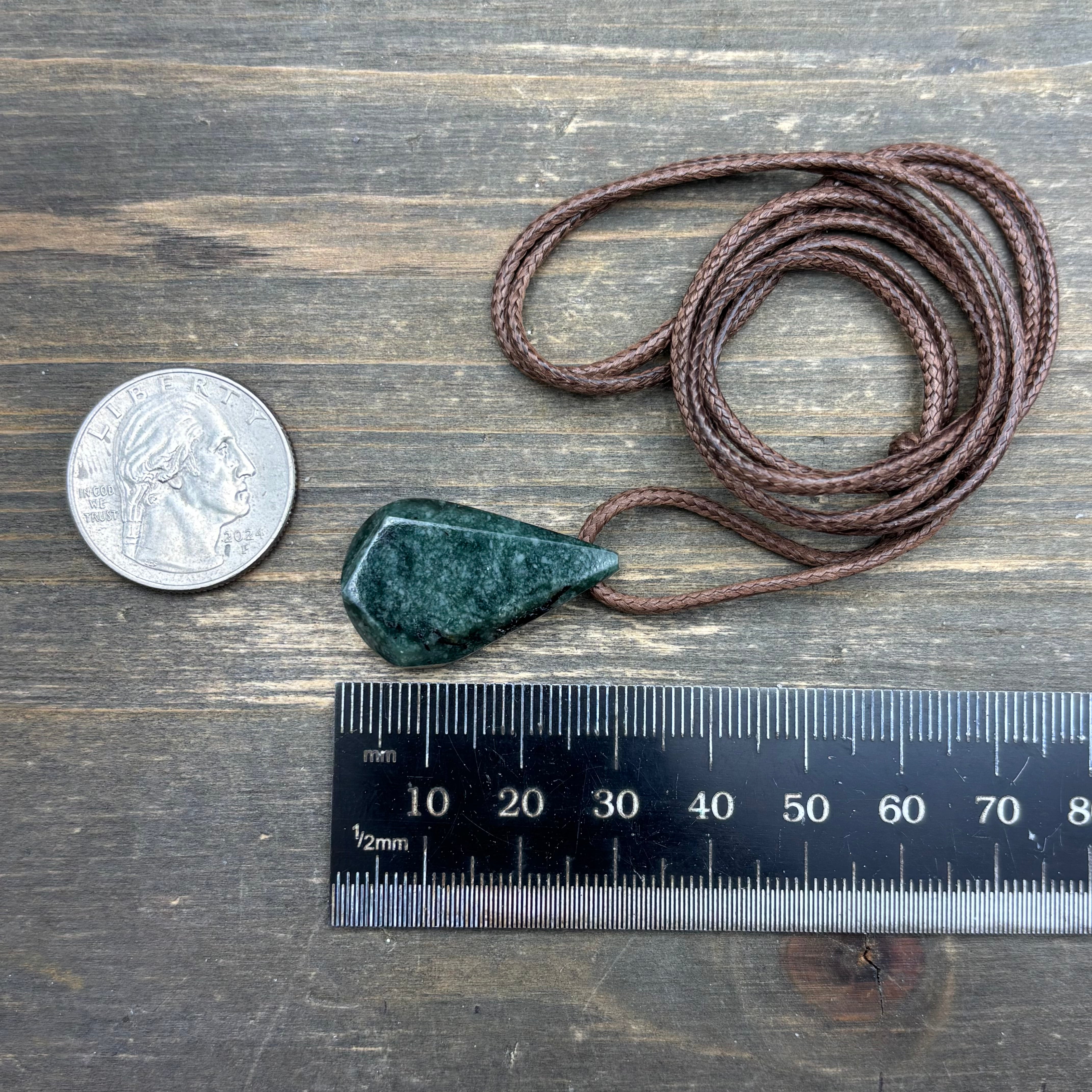 Mayan Jade Necklace- 023