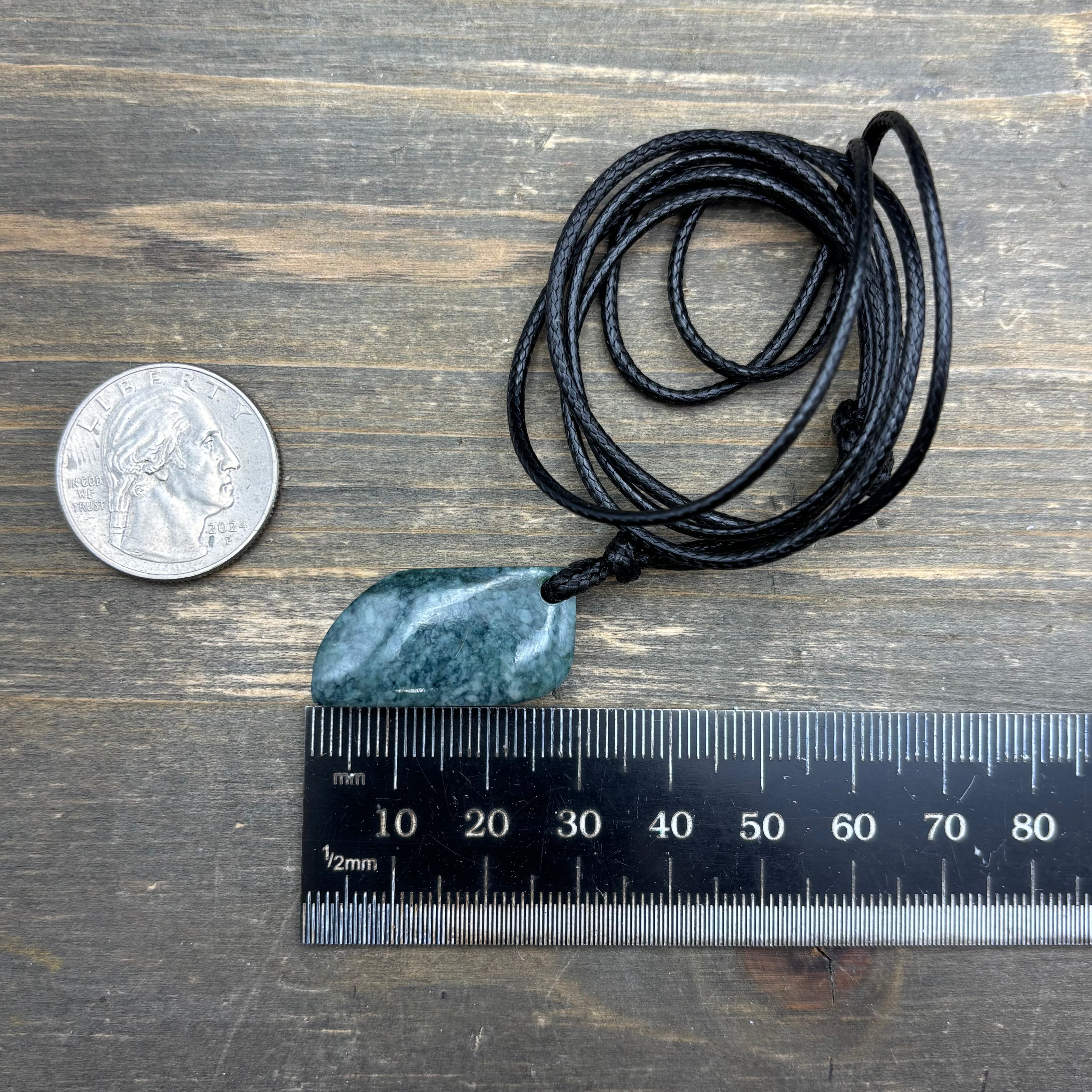 Mayan Jade Necklace- 026
