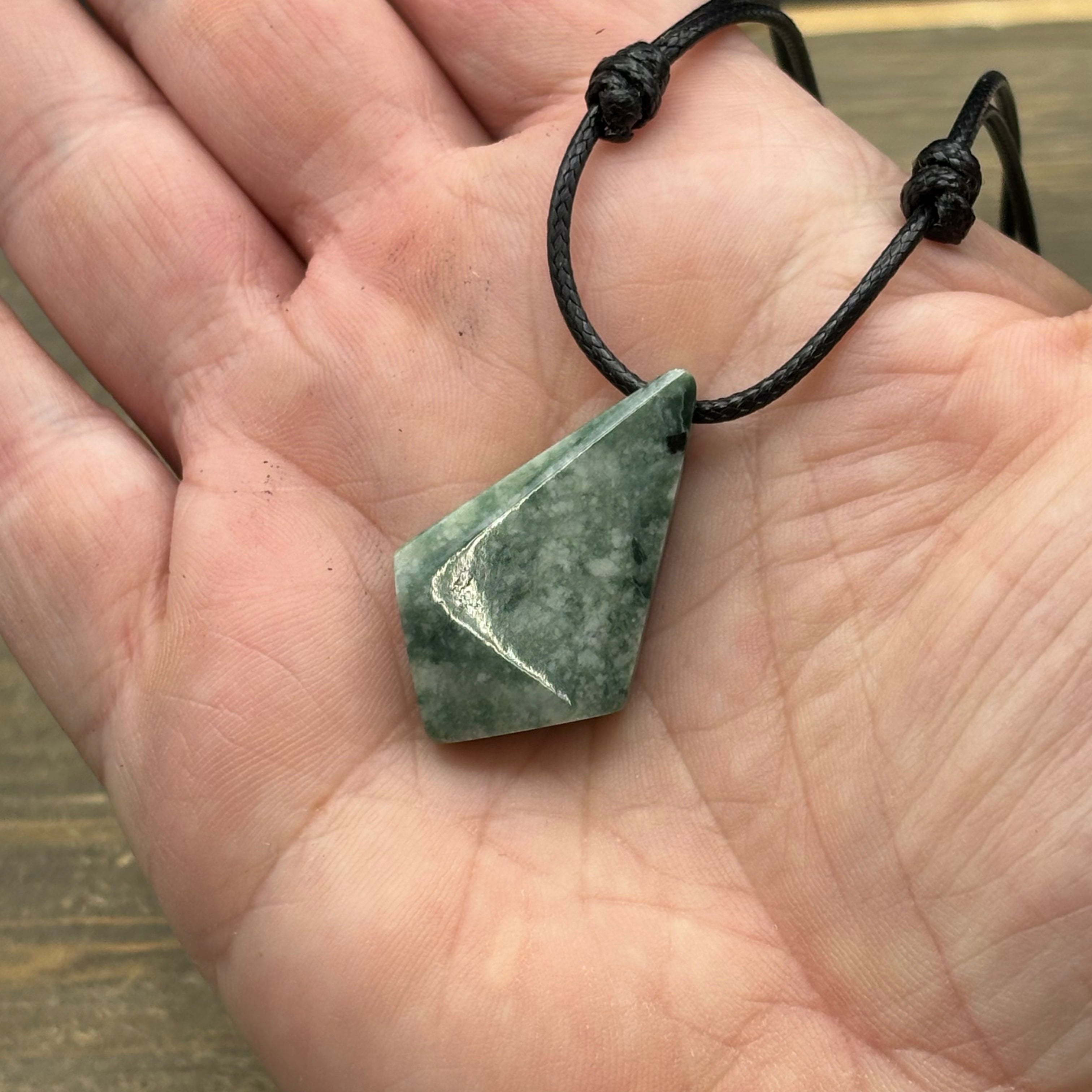 Mayan Jade Necklace- 027