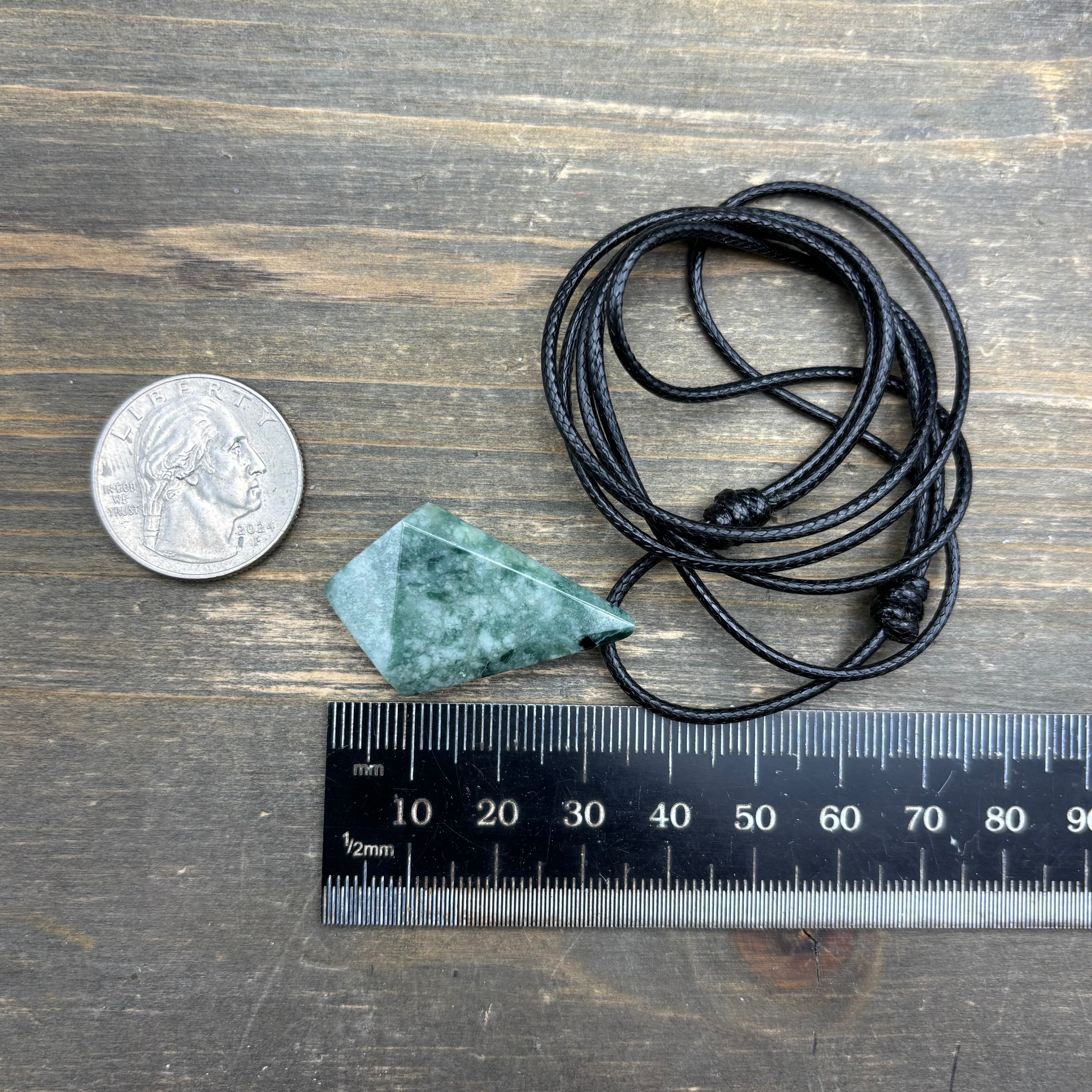 Mayan Jade Necklace- 027