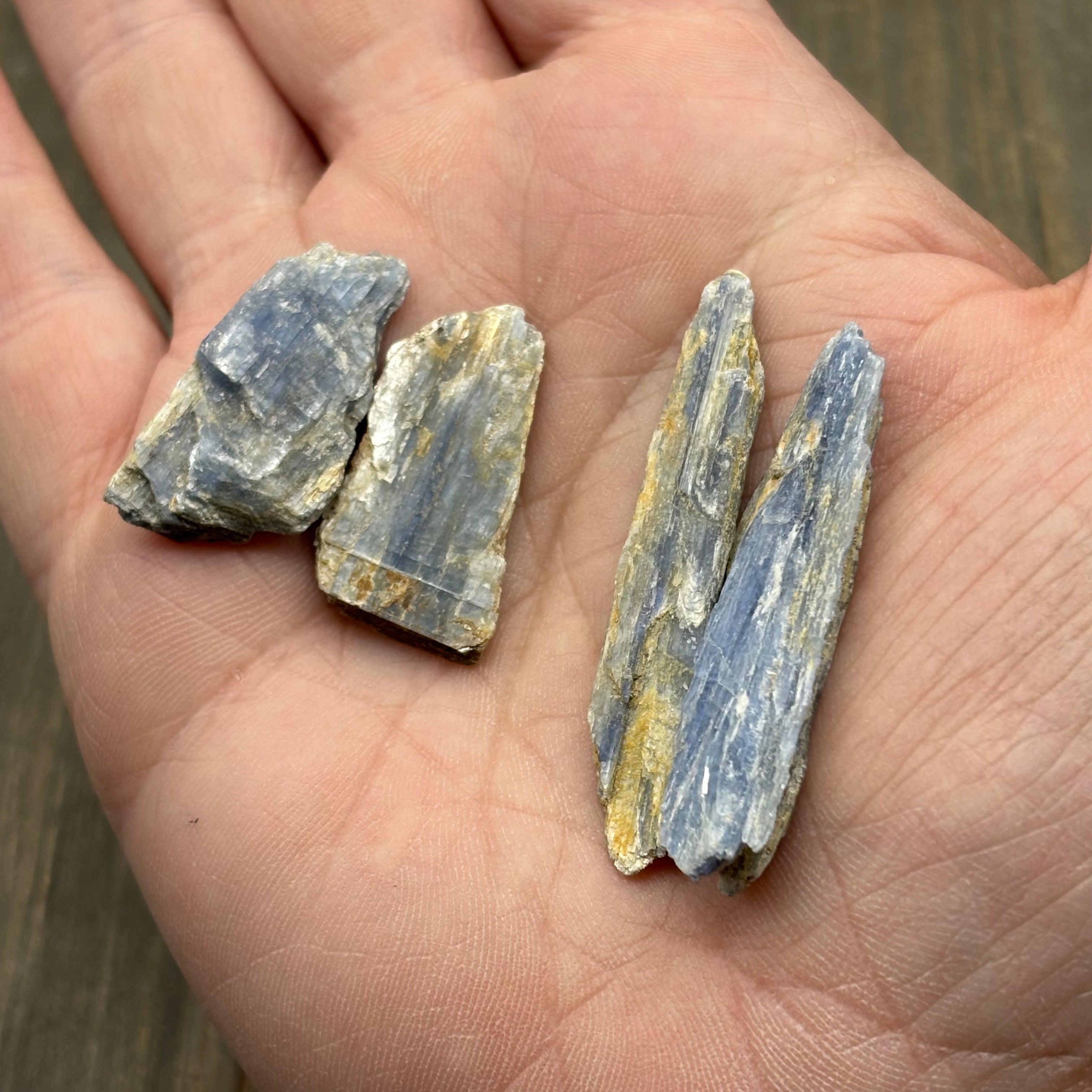Kyanite Point Pair