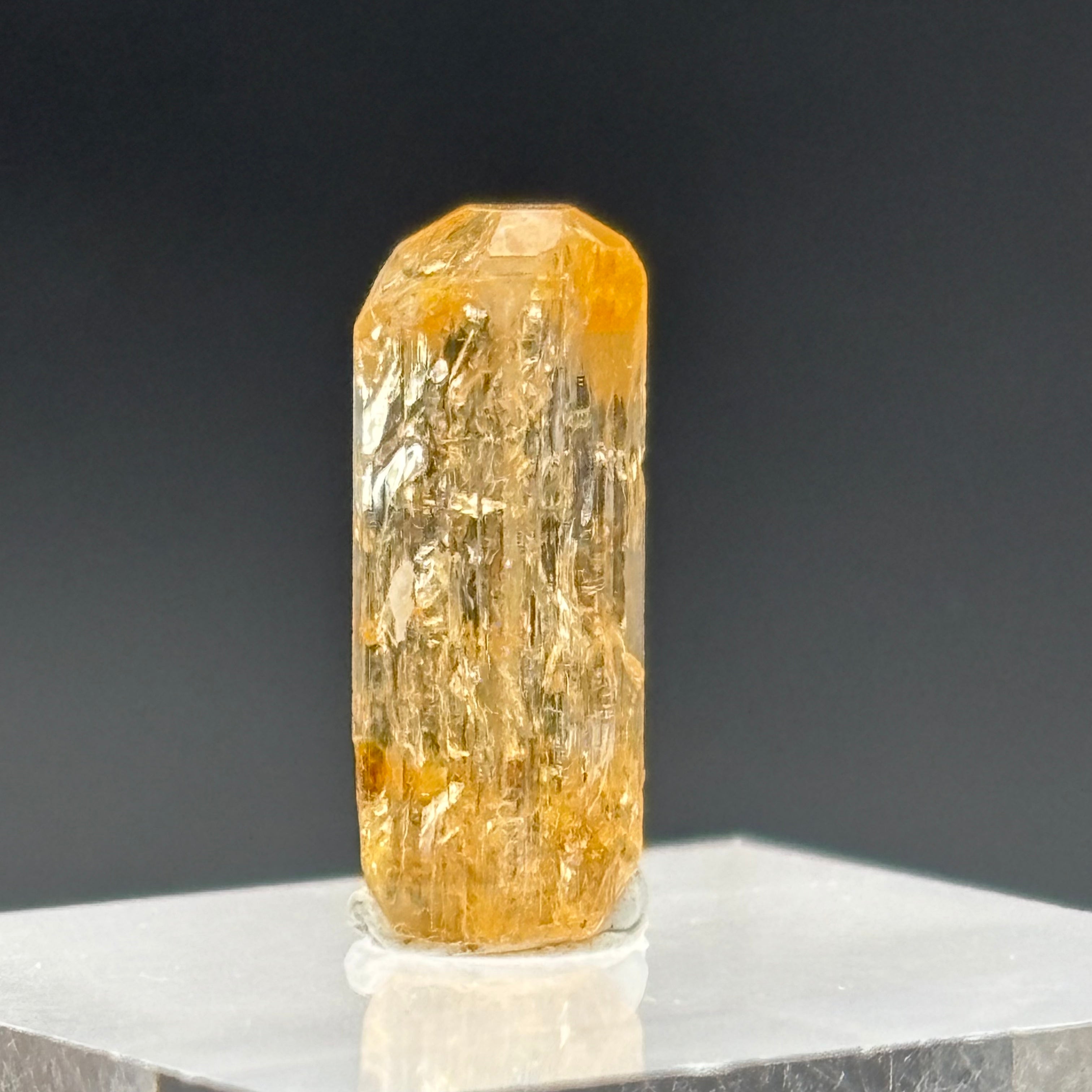 Imperial Topaz Natural Full Terminated Crystal - 230