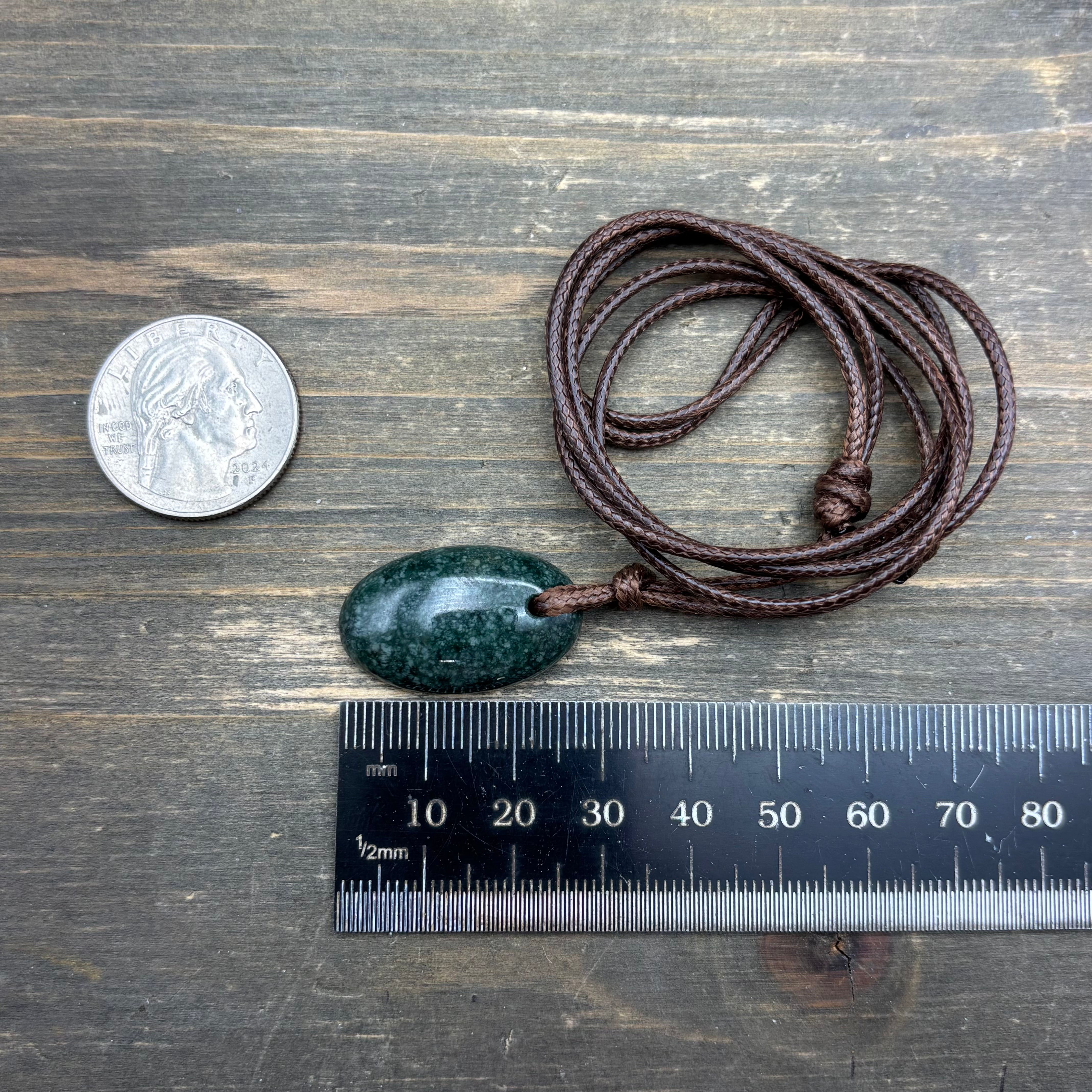 Mayan Jade Necklace- 029