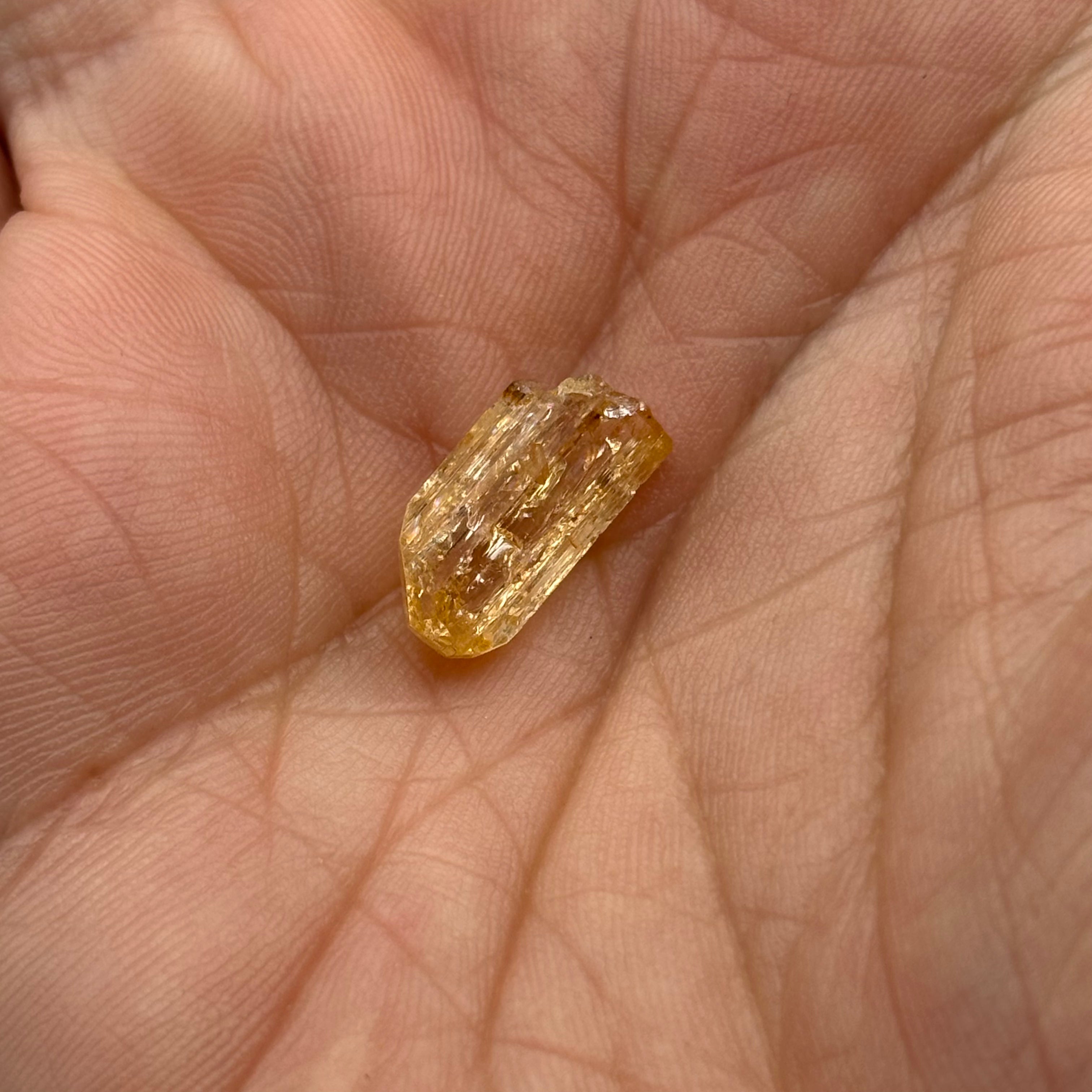Imperial Topaz Natural Full Terminated Crystal - 230