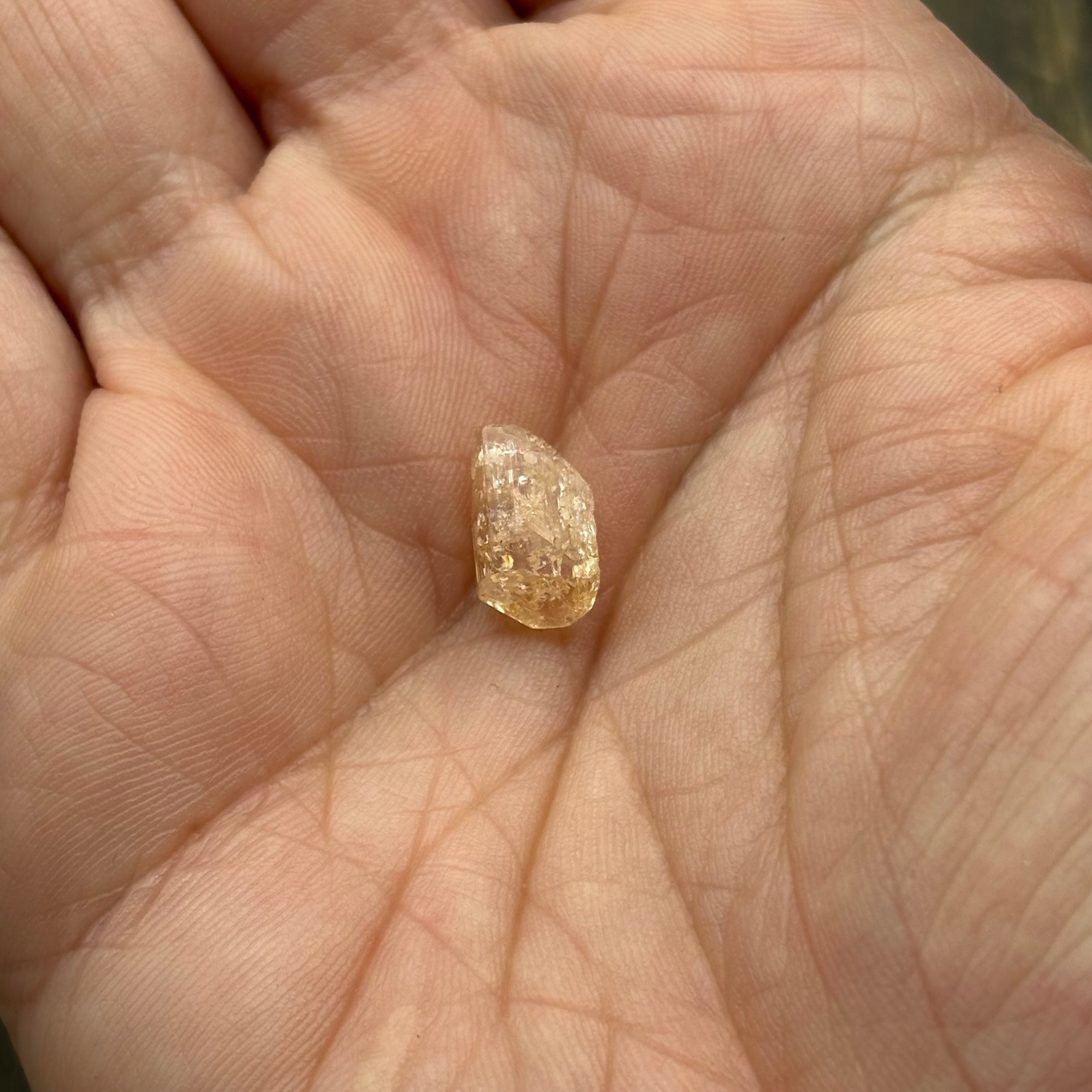 Imperial Topaz Natural Full Terminated Crystal - 231