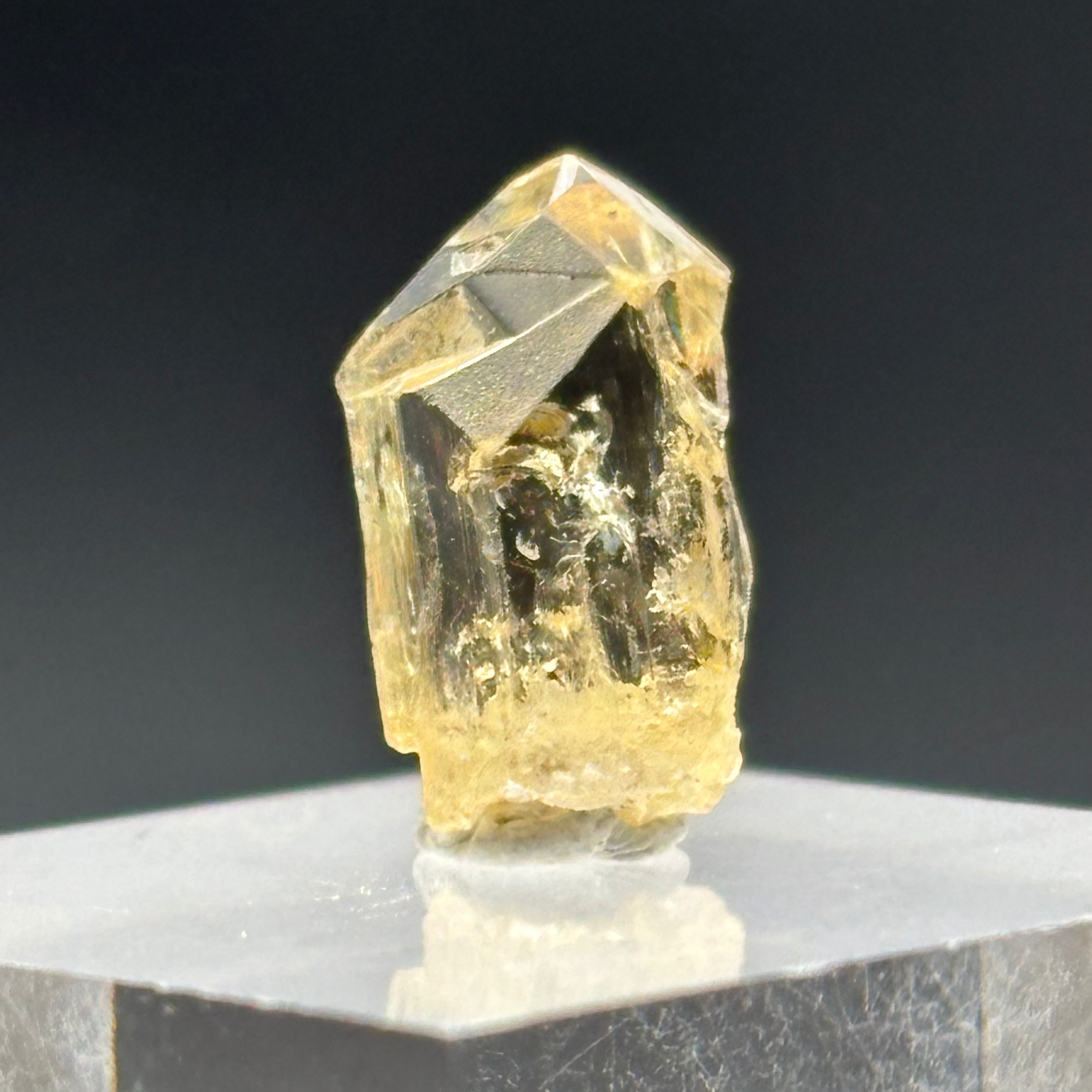 Imperial Topaz Natural Full Terminated Crystal - 232