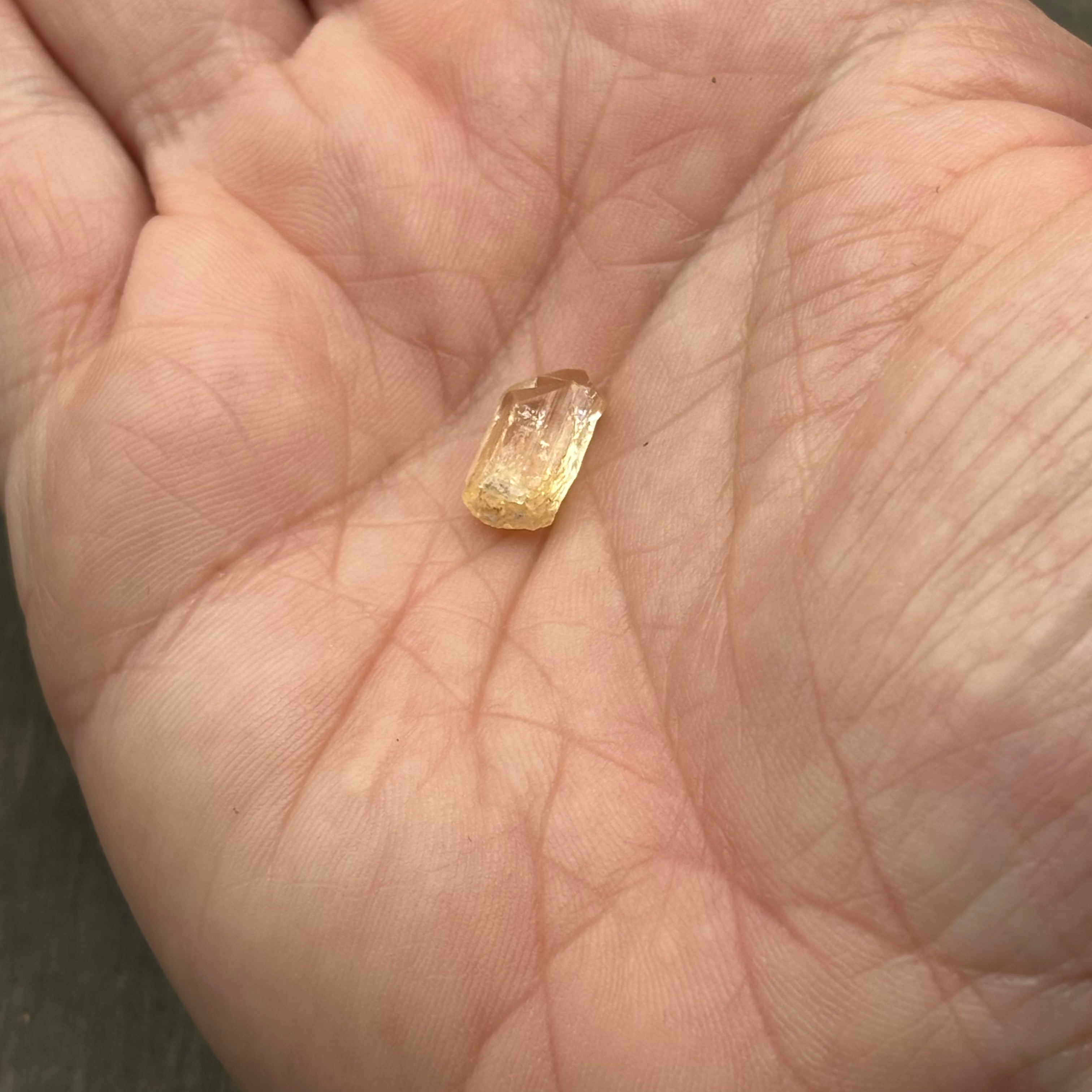 Imperial Topaz Natural Full Terminated Crystal - 232