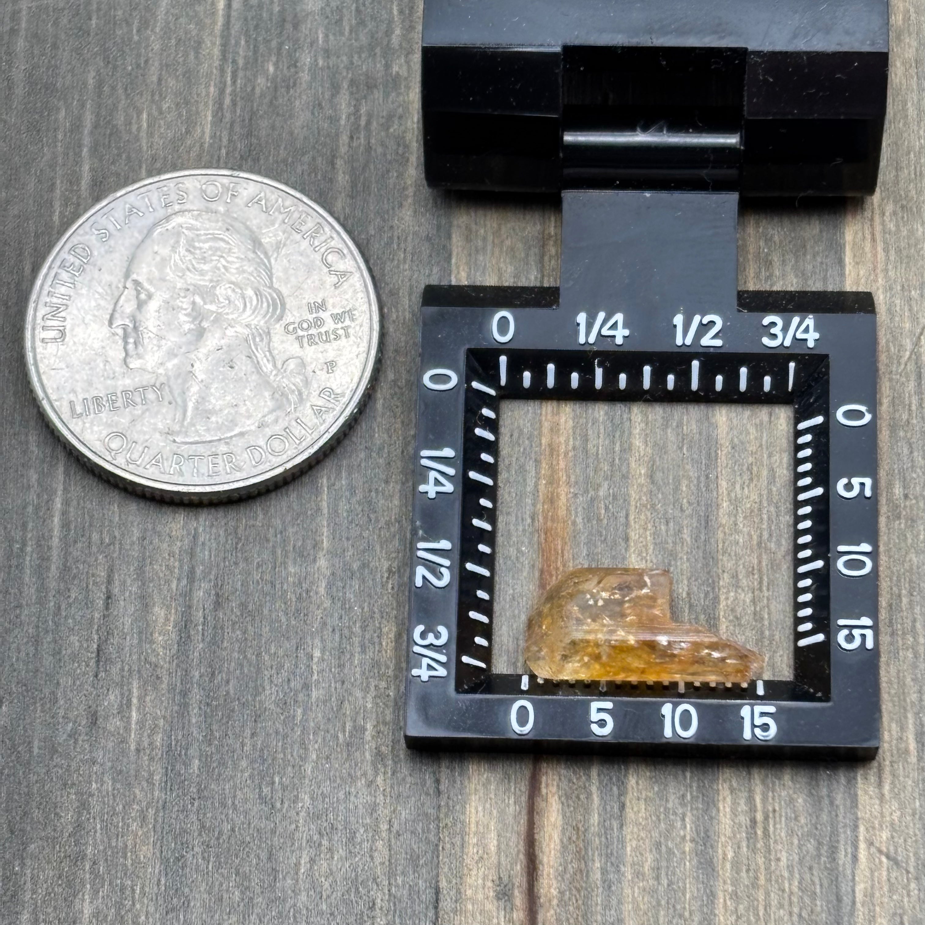 Imperial Topaz Natural Full Terminated Crystal - 233