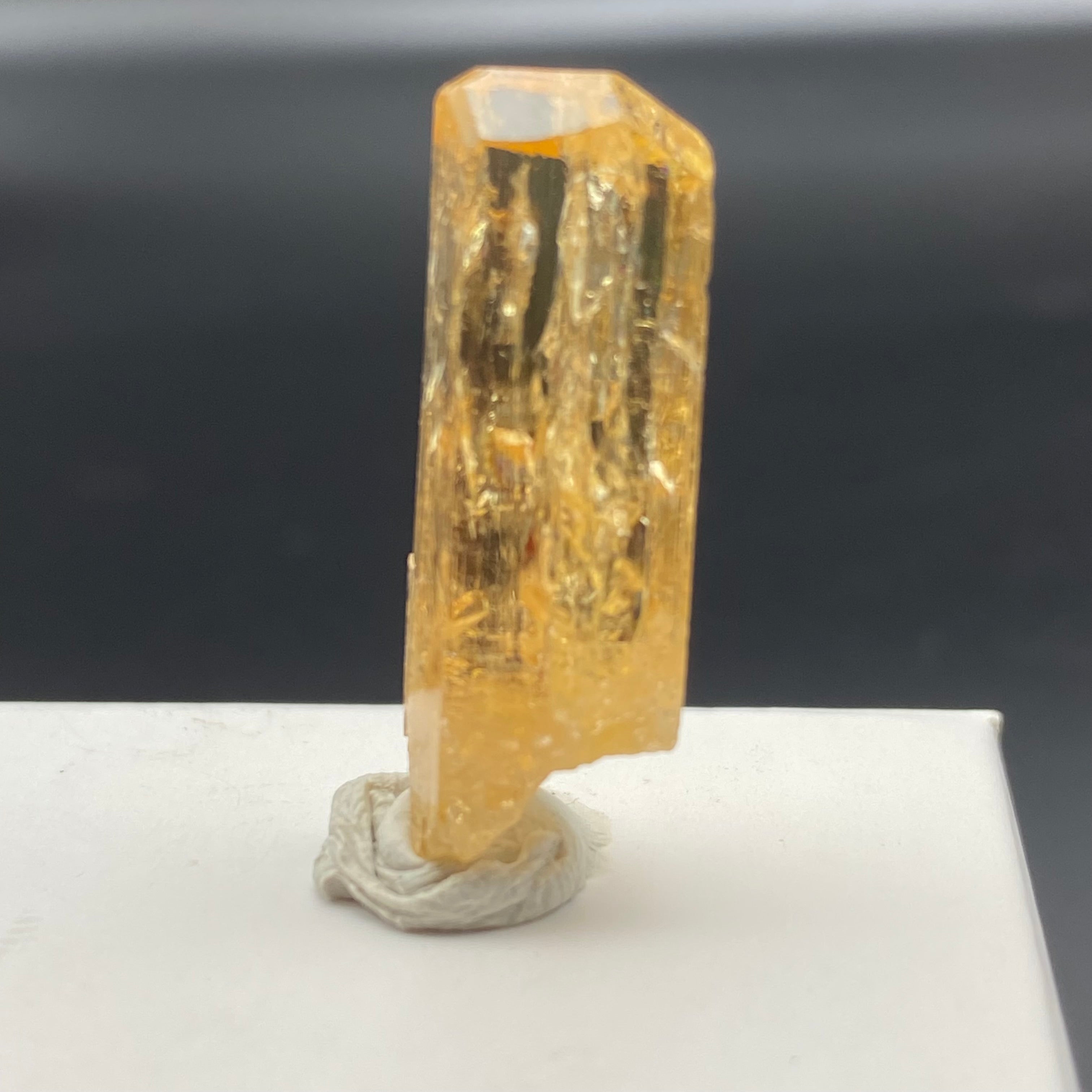 Imperial Topaz Natural Full Terminated Crystal - 096