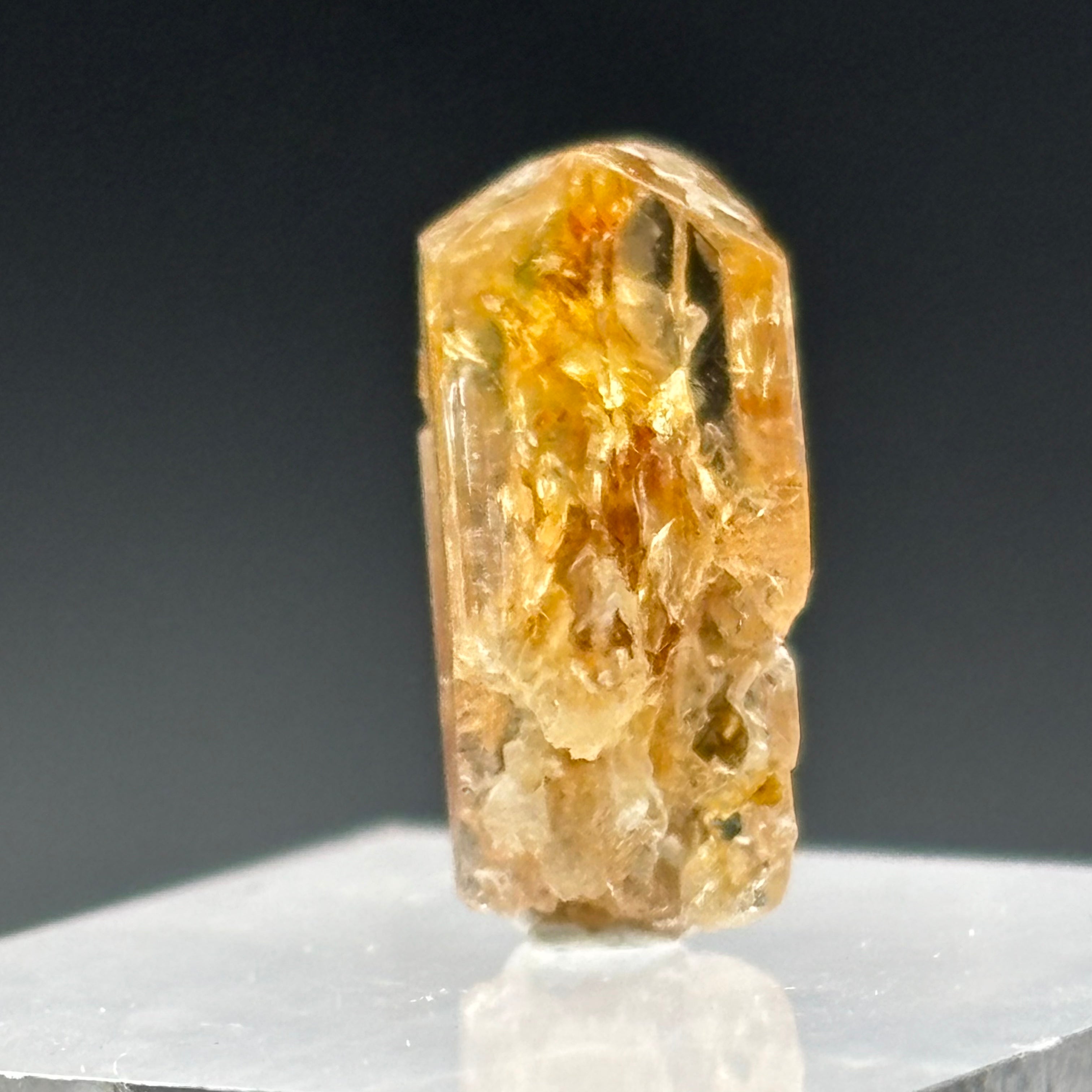 Imperial Topaz Natural Full Terminated Crystal - 234