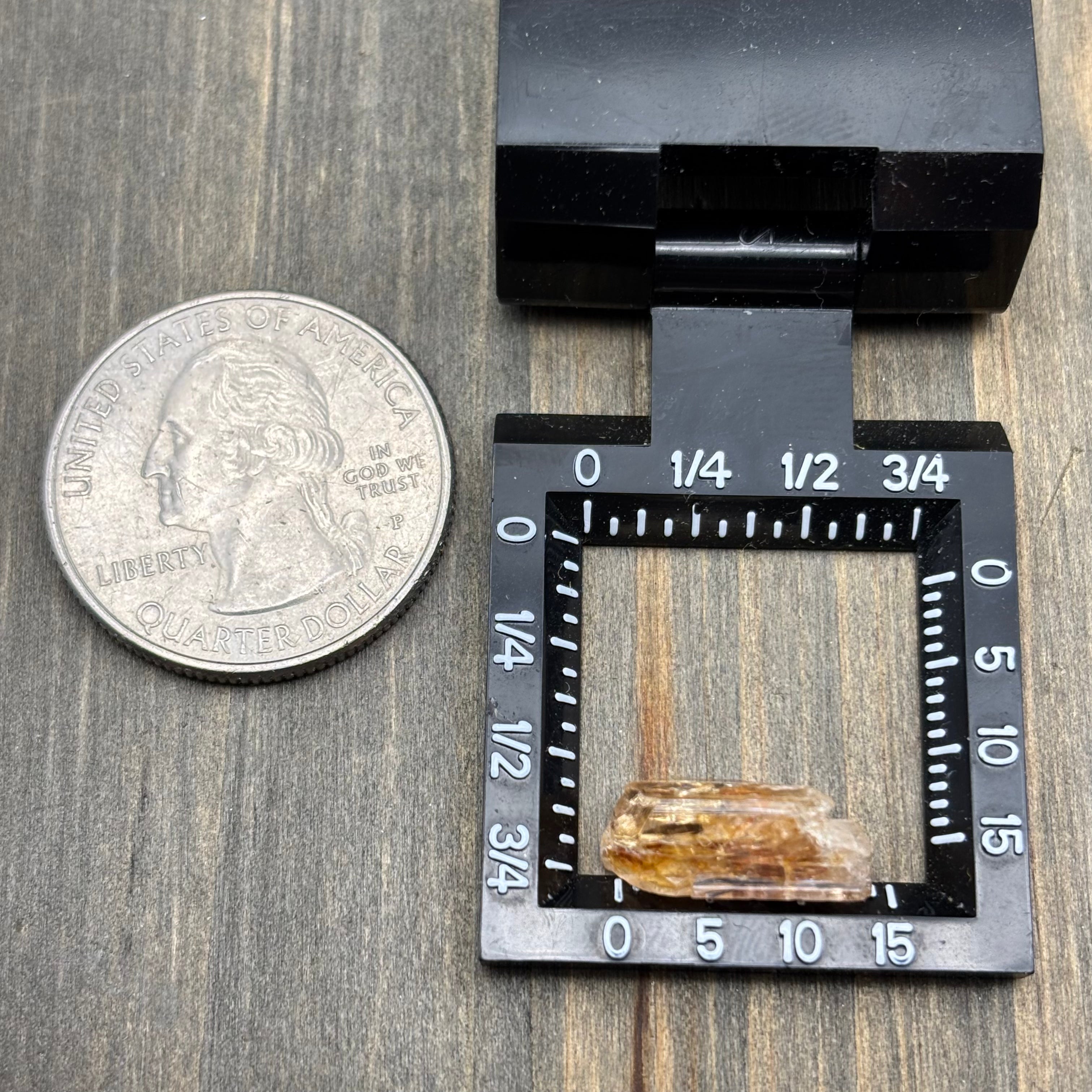 Imperial Topaz Natural Full Terminated Crystal - 234