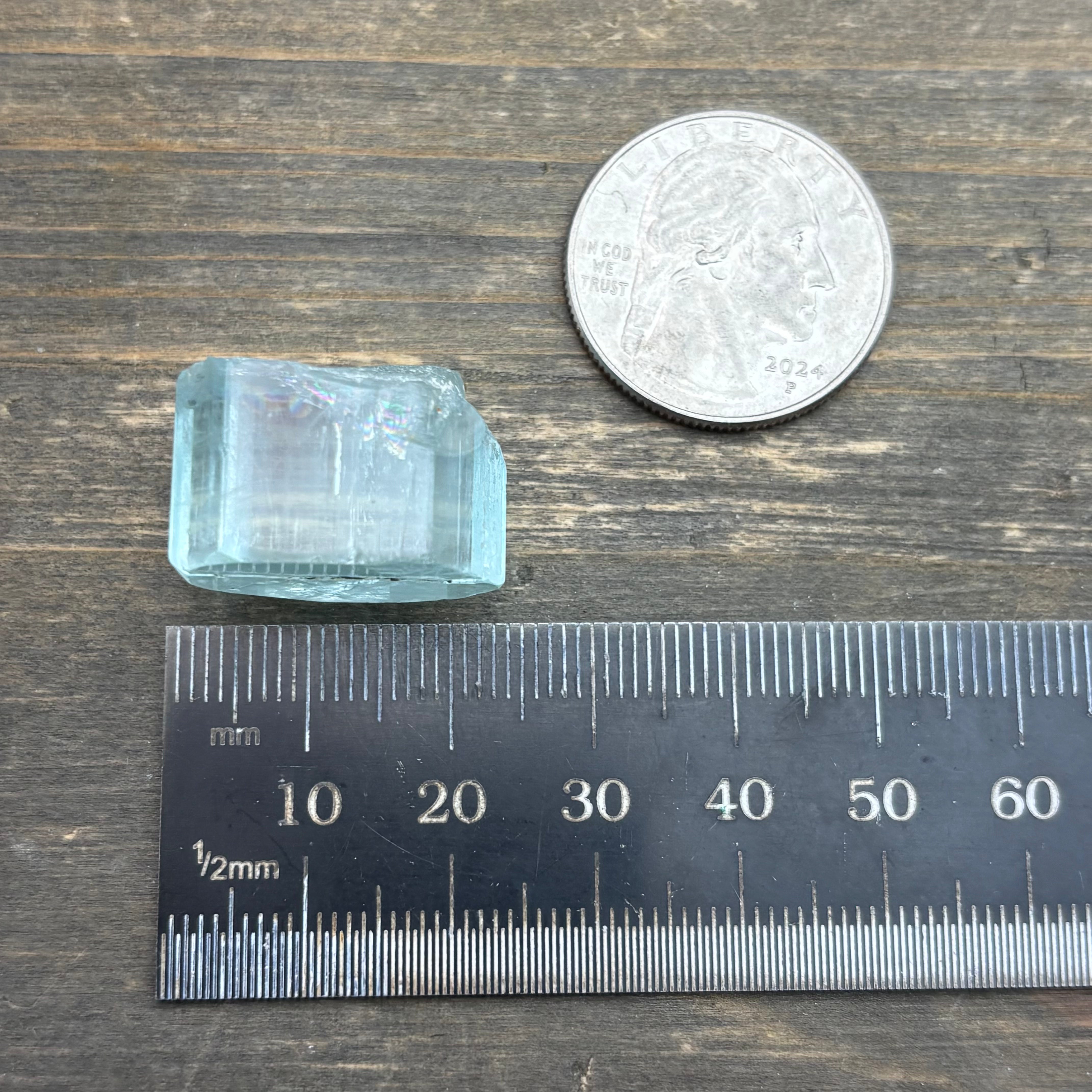 Aquamarine Crystal from the High Himalayas - 003