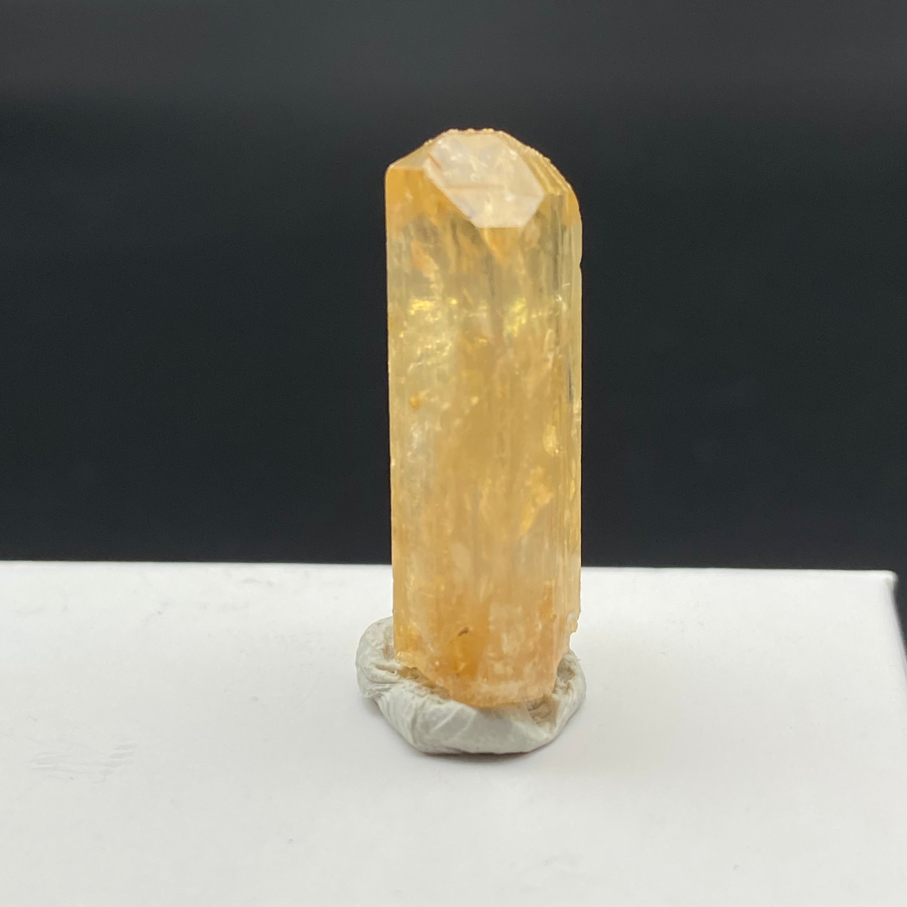 Imperial Topaz Natural Full Terminated Crystal - 098