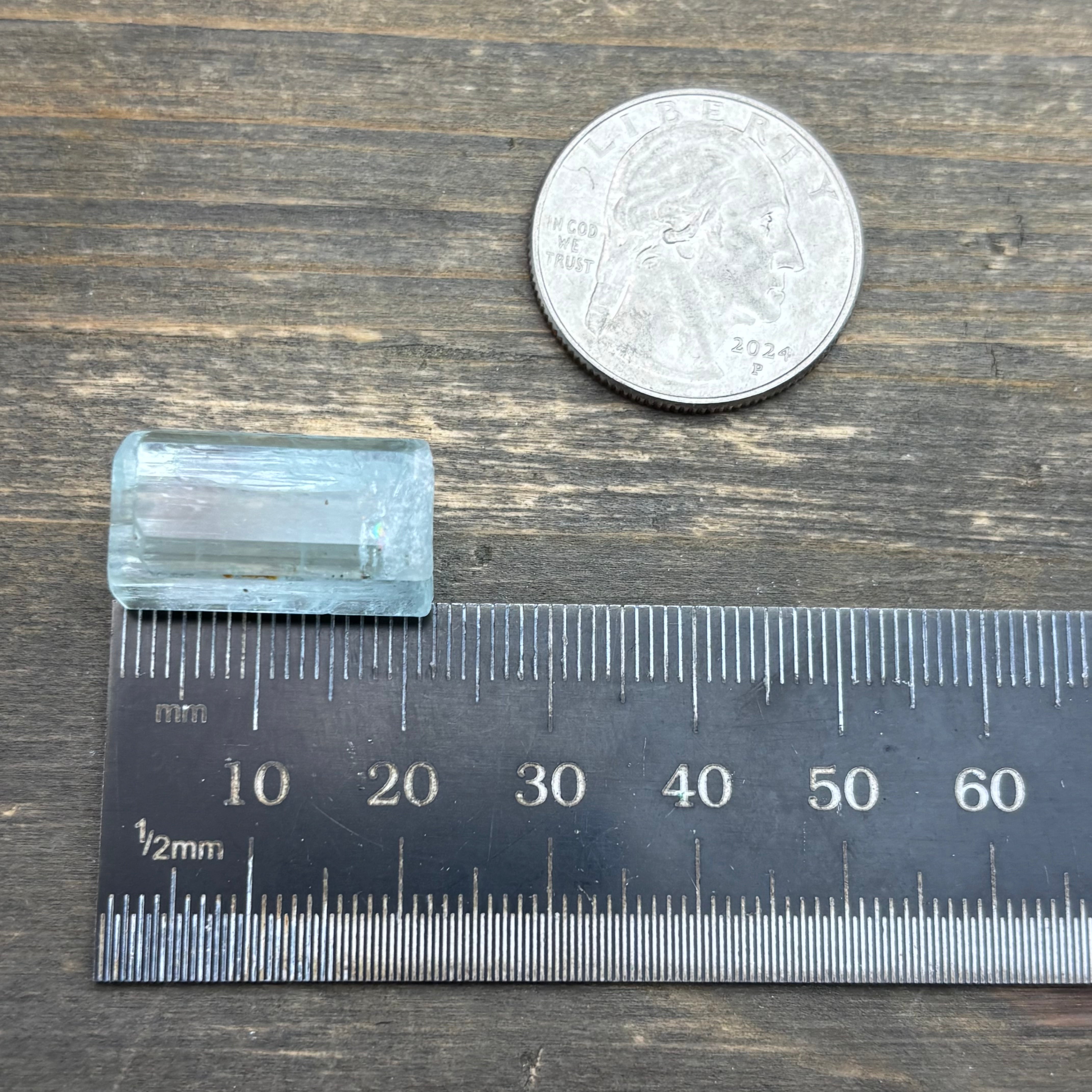 Aquamarine Crystal from the High Himalayas - 004