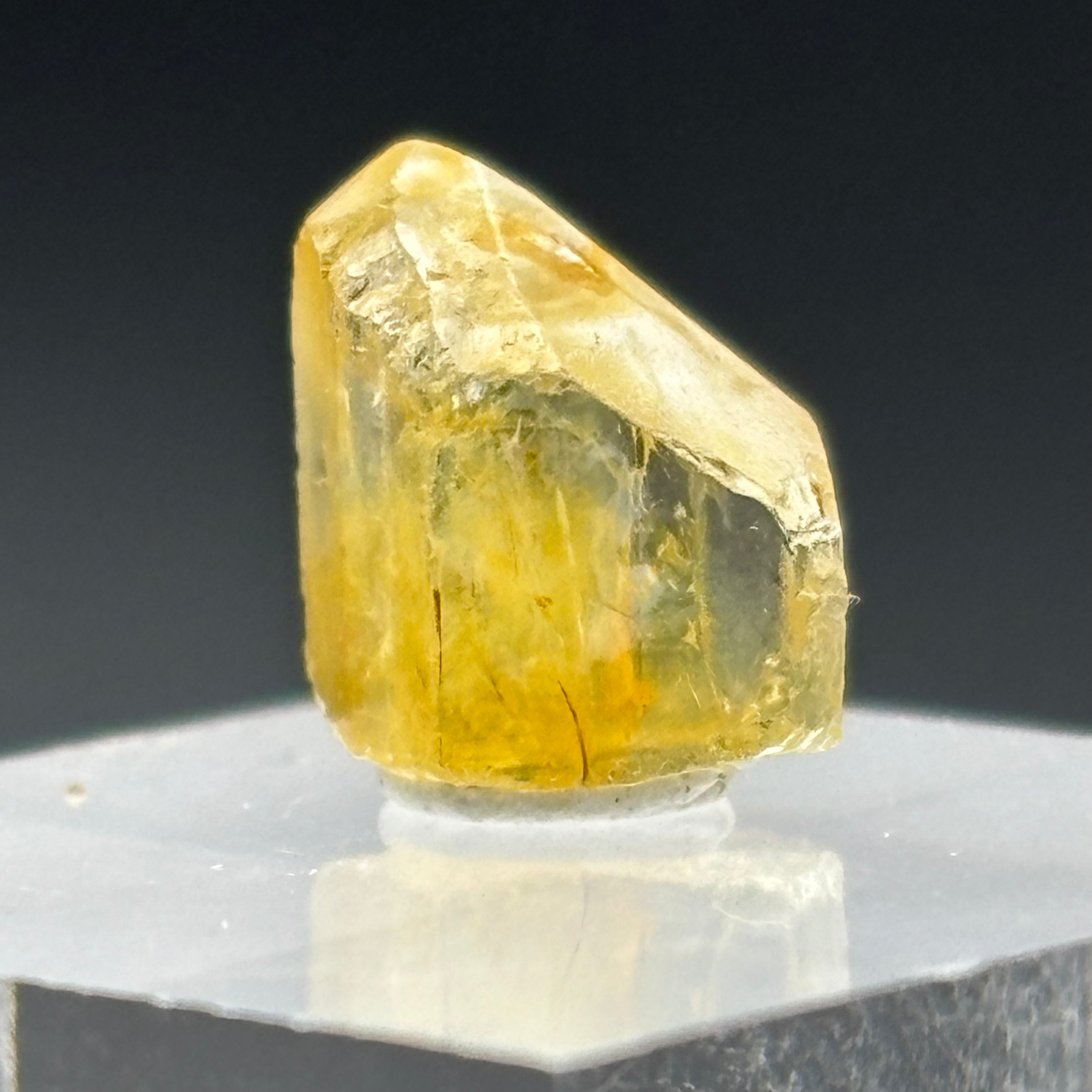 Imperial Topaz Natural Full Terminated Crystal - 236
