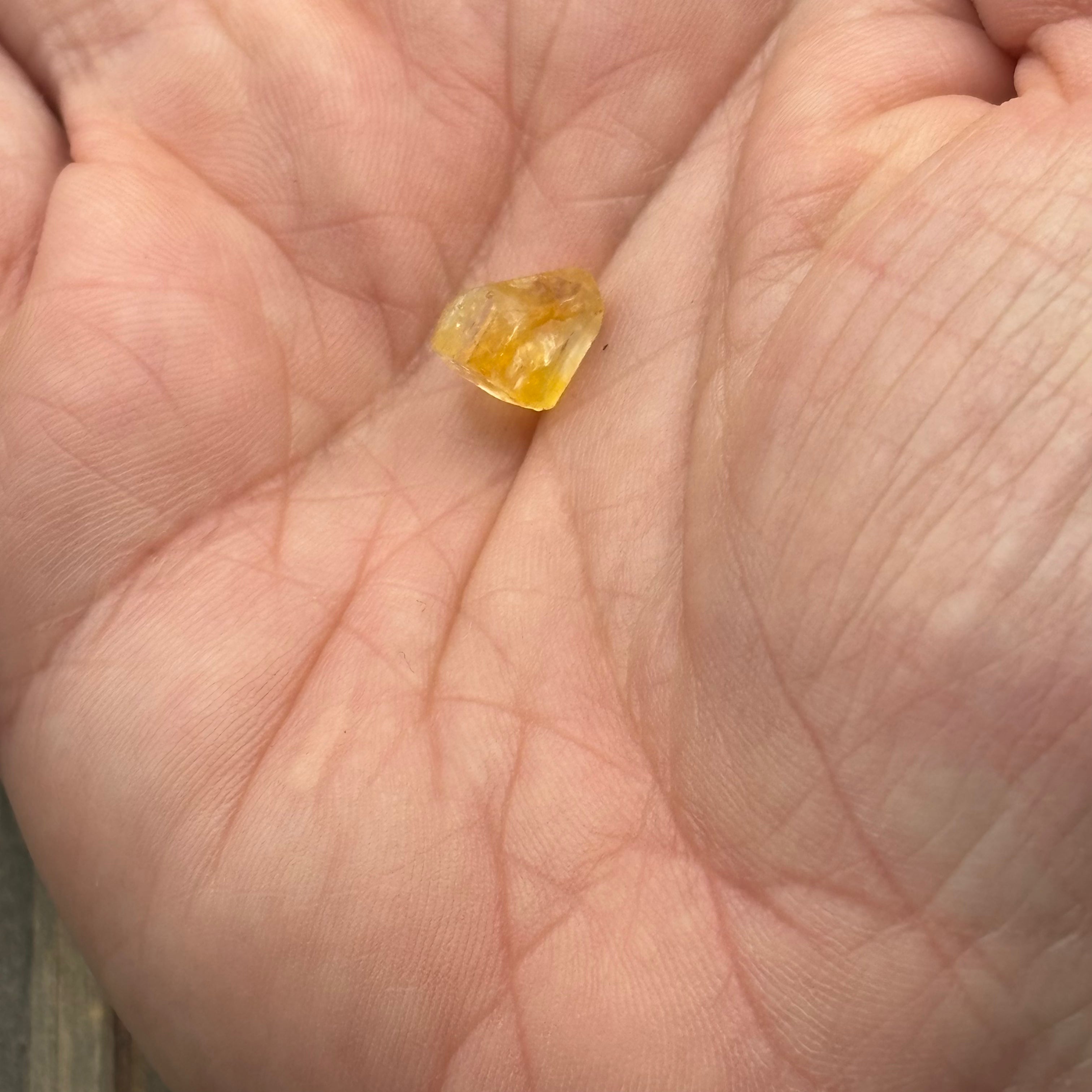 Imperial Topaz Natural Full Terminated Crystal - 236
