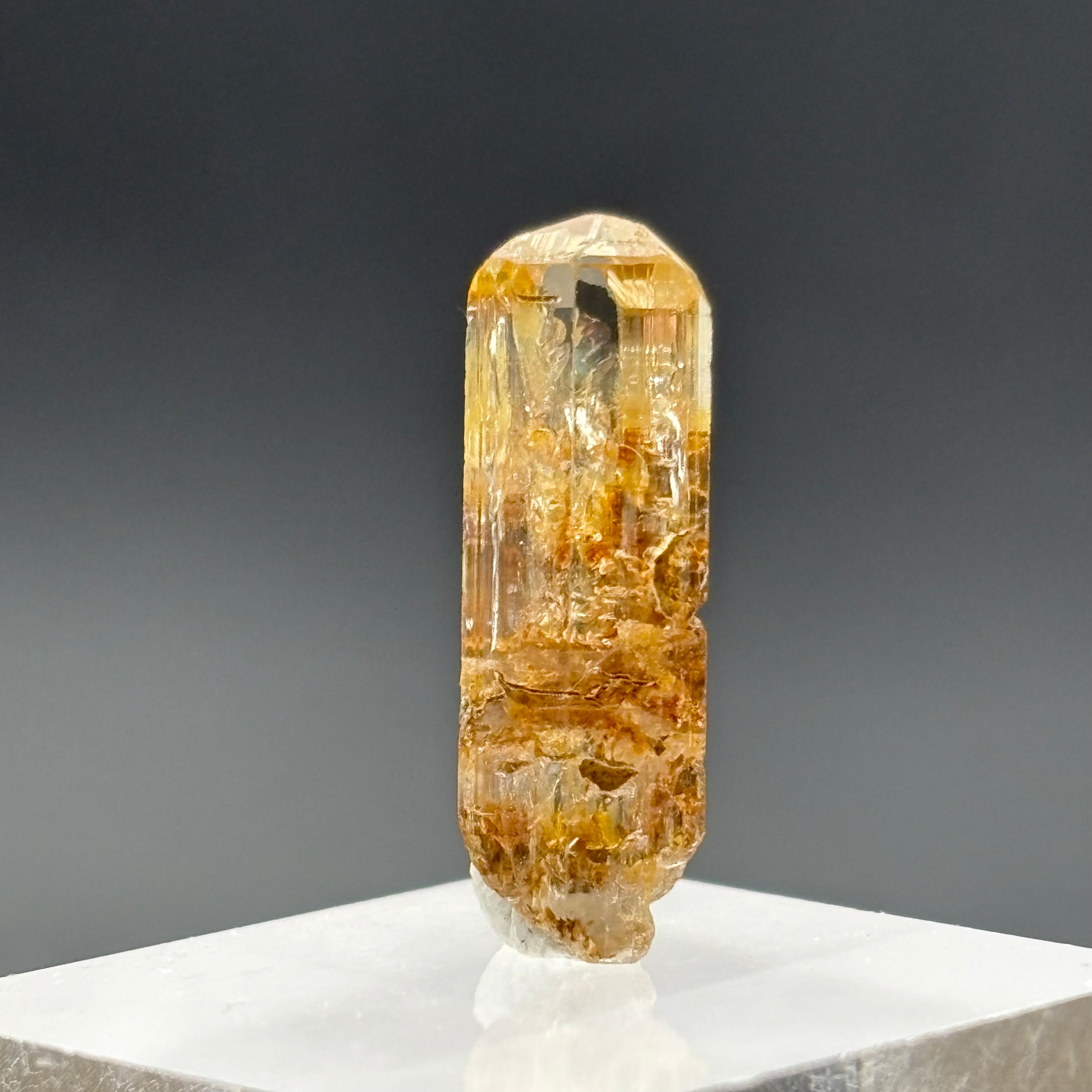 Imperial Topaz Natural Full Terminated Crystal - 239