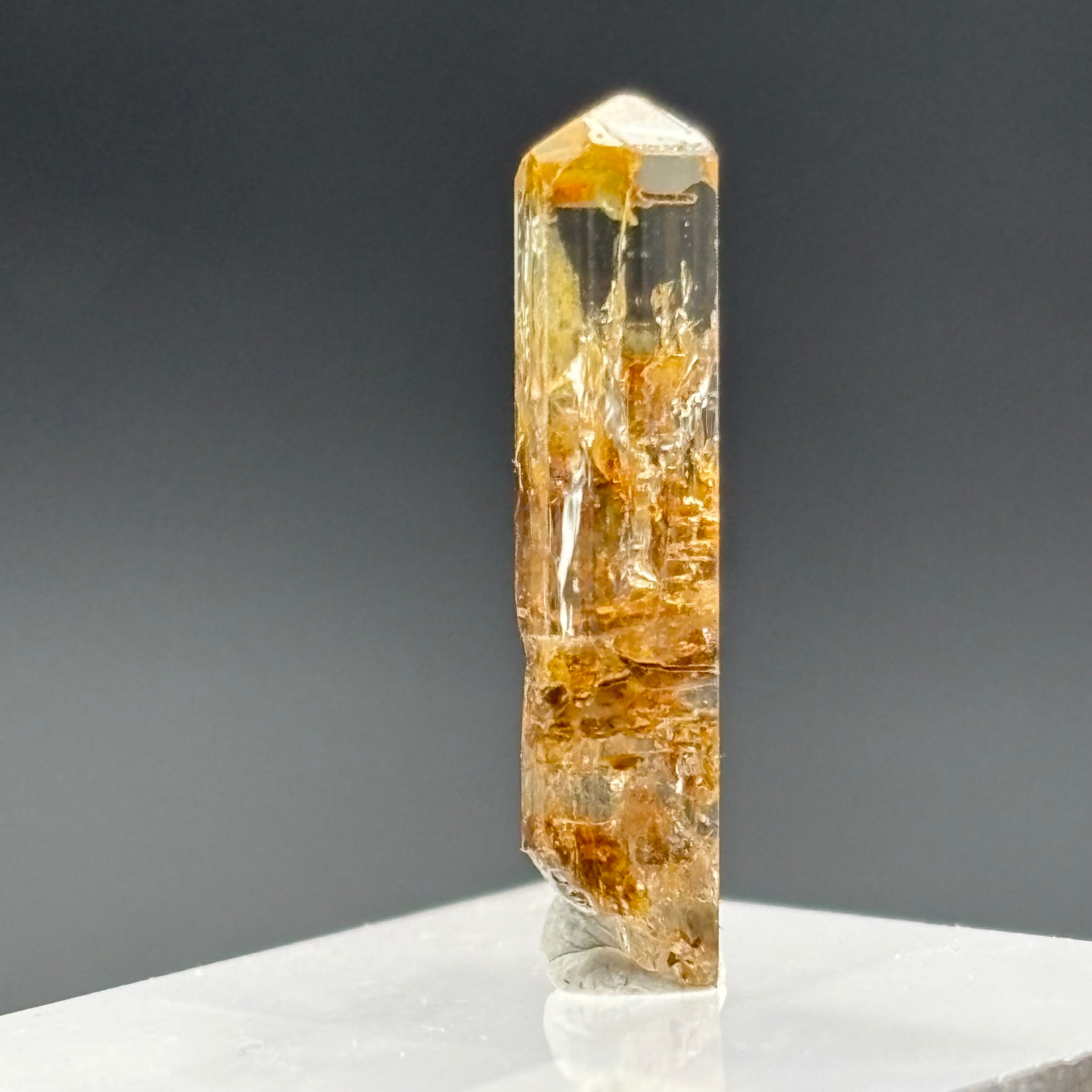 Imperial Topaz Natural Full Terminated Crystal - 239