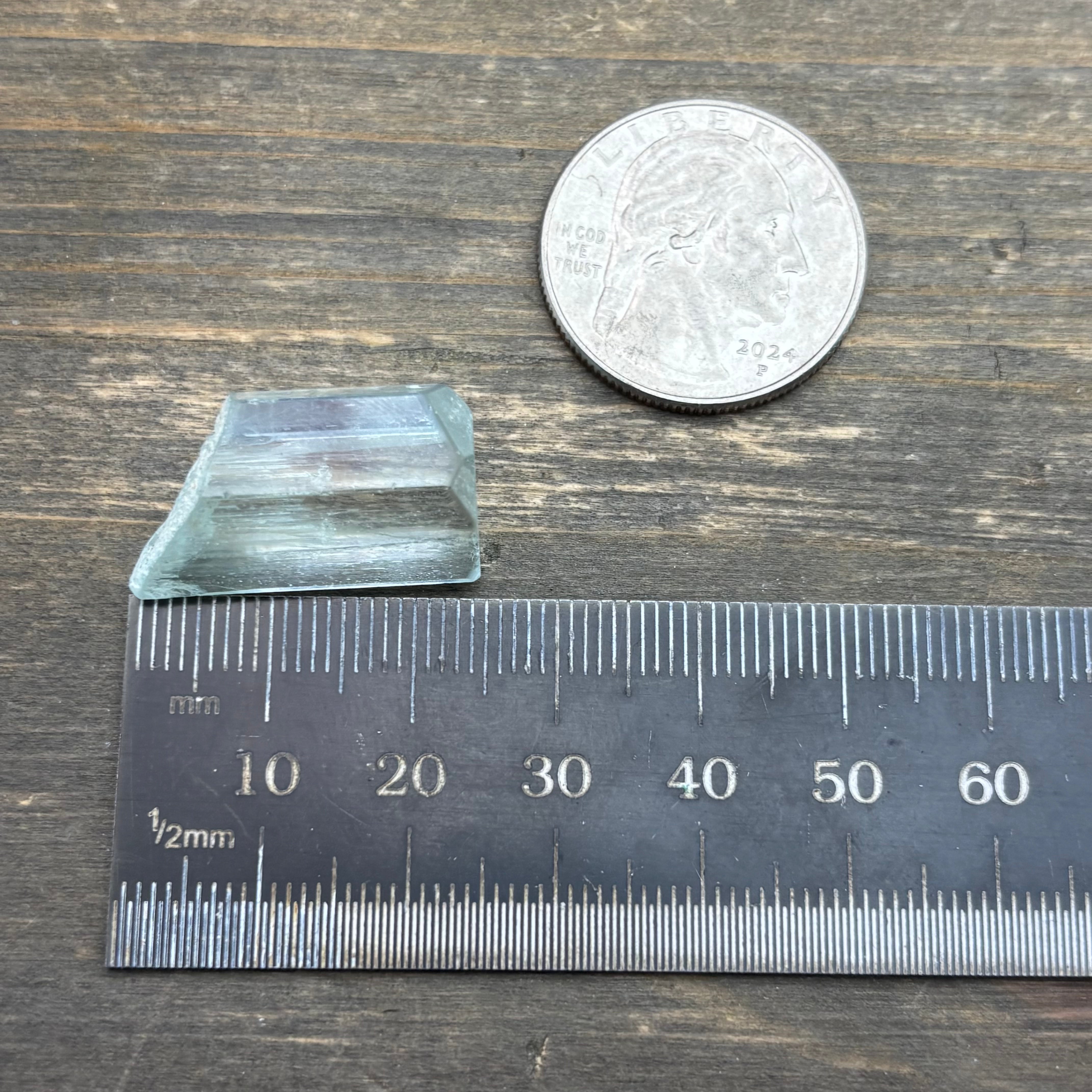 Aquamarine Crystal from the High Himalayas - 007