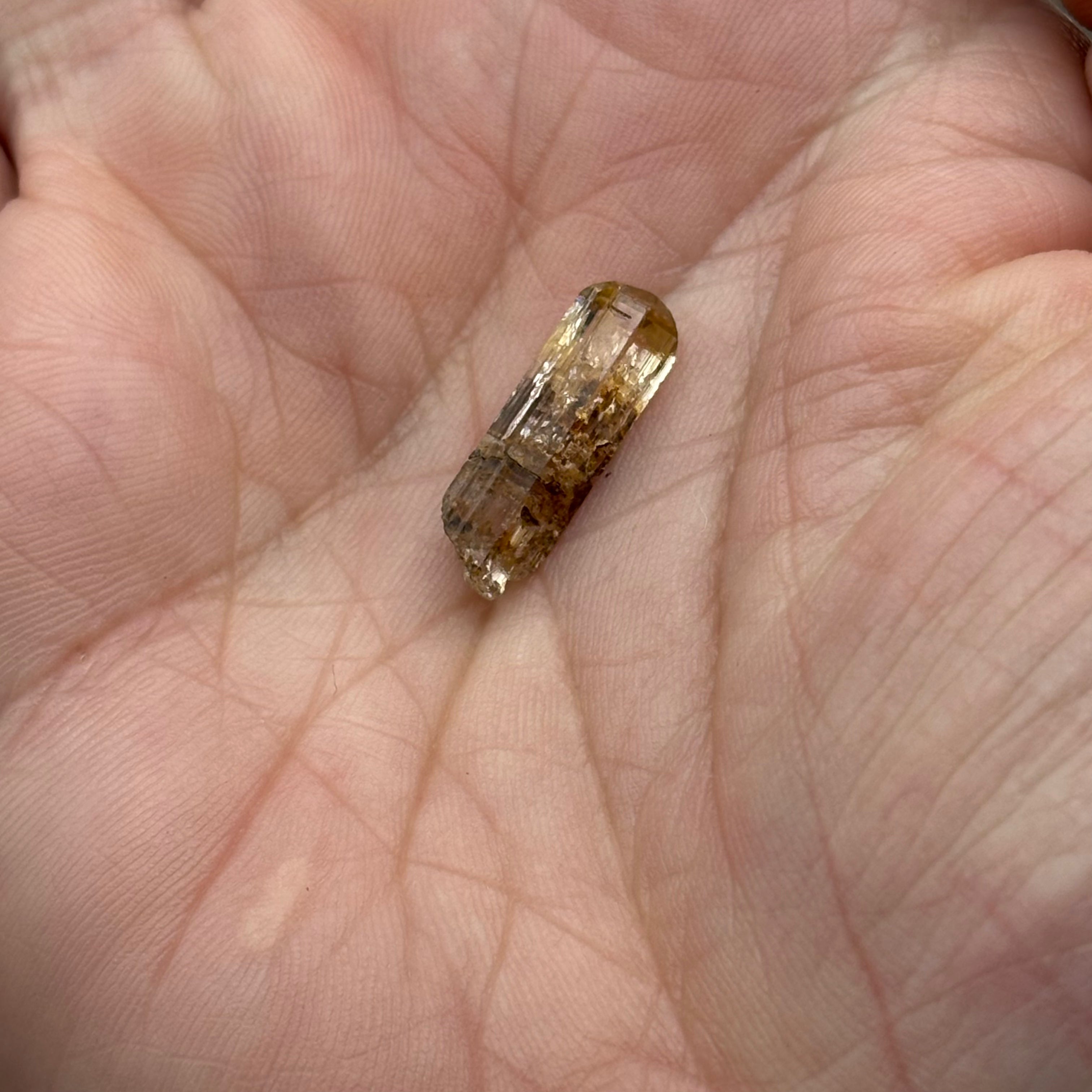 Imperial Topaz Natural Full Terminated Crystal - 239