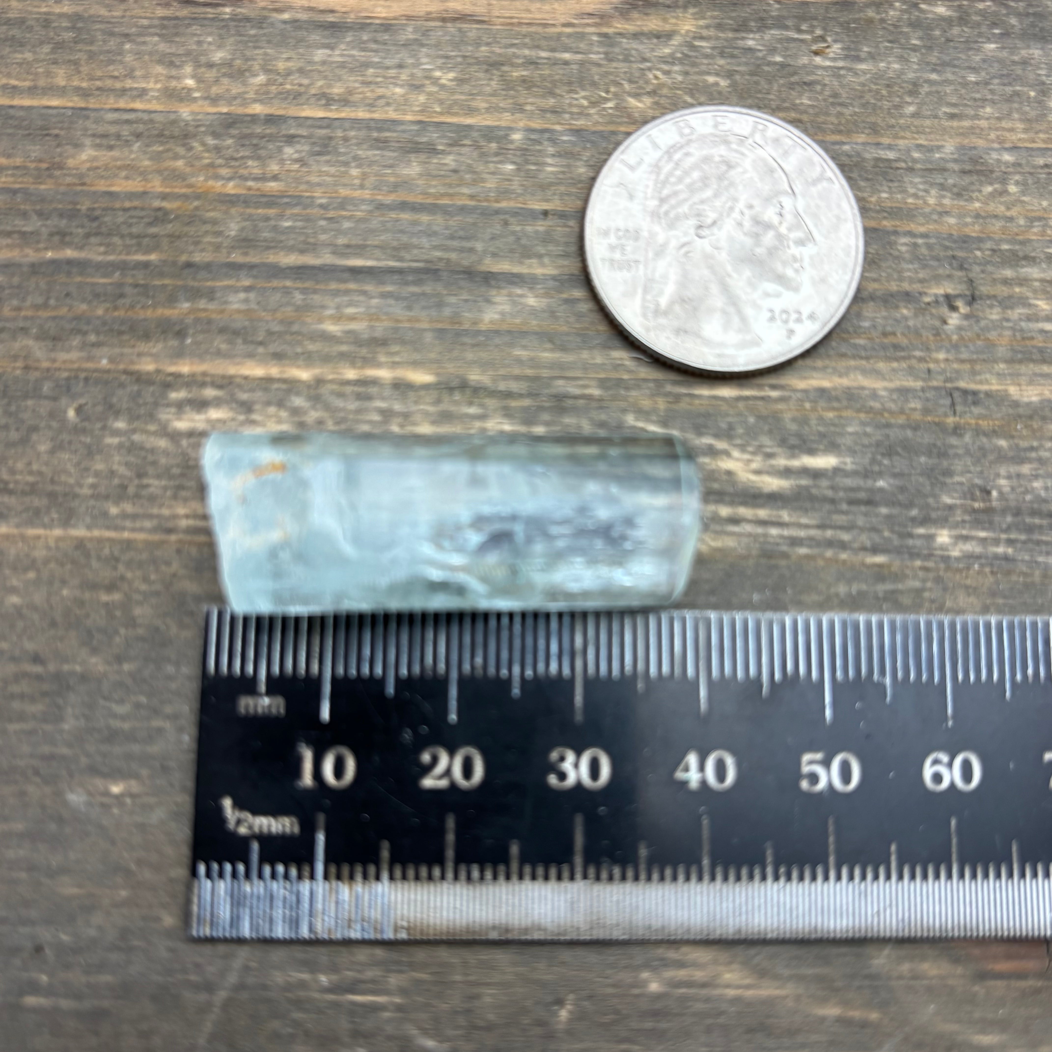 Aquamarine Crystal from the High Himalayas - 008