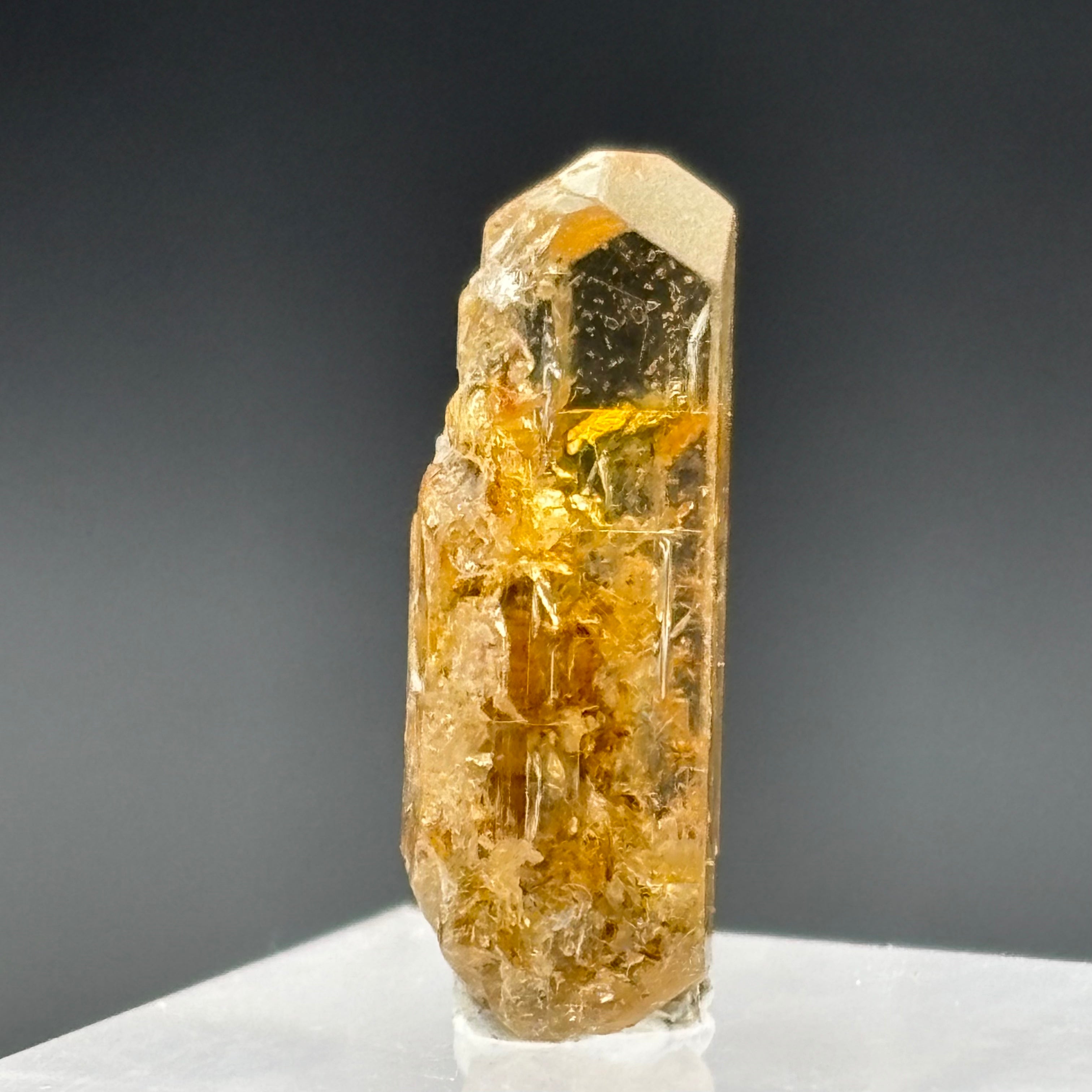 Imperial Topaz Natural Full Terminated Crystal - 241
