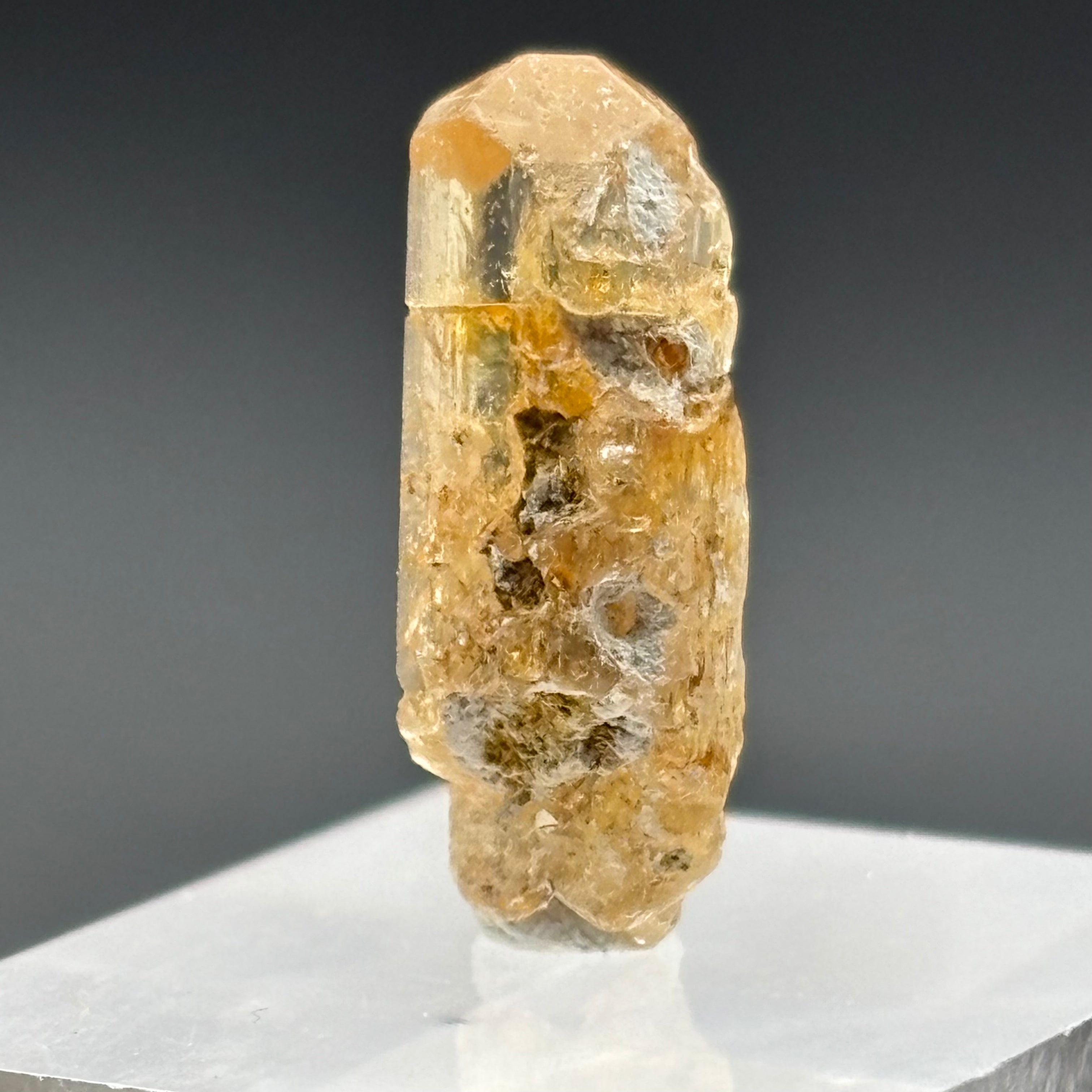 Imperial Topaz Natural Full Terminated Crystal - 241