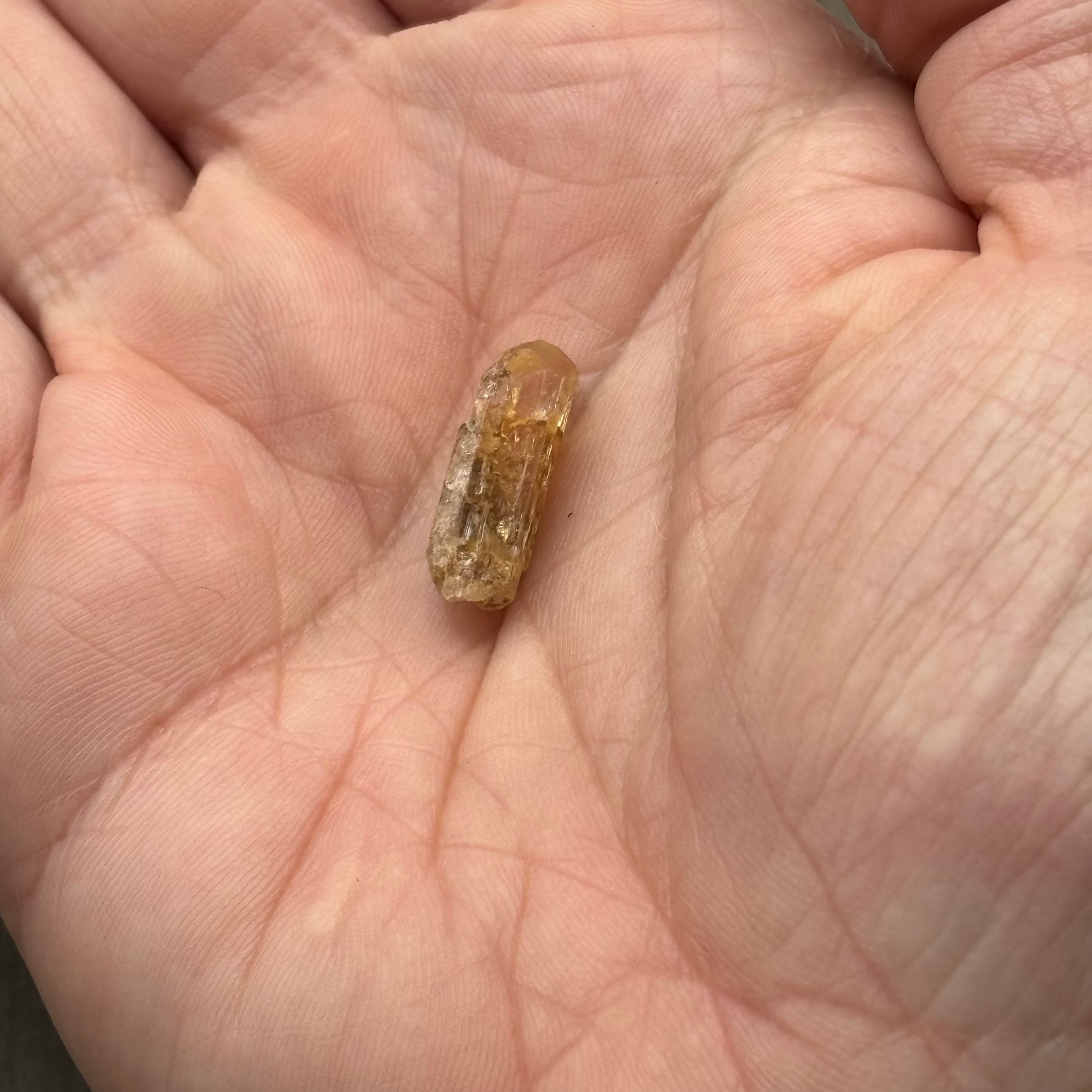 Imperial Topaz Natural Full Terminated Crystal - 241