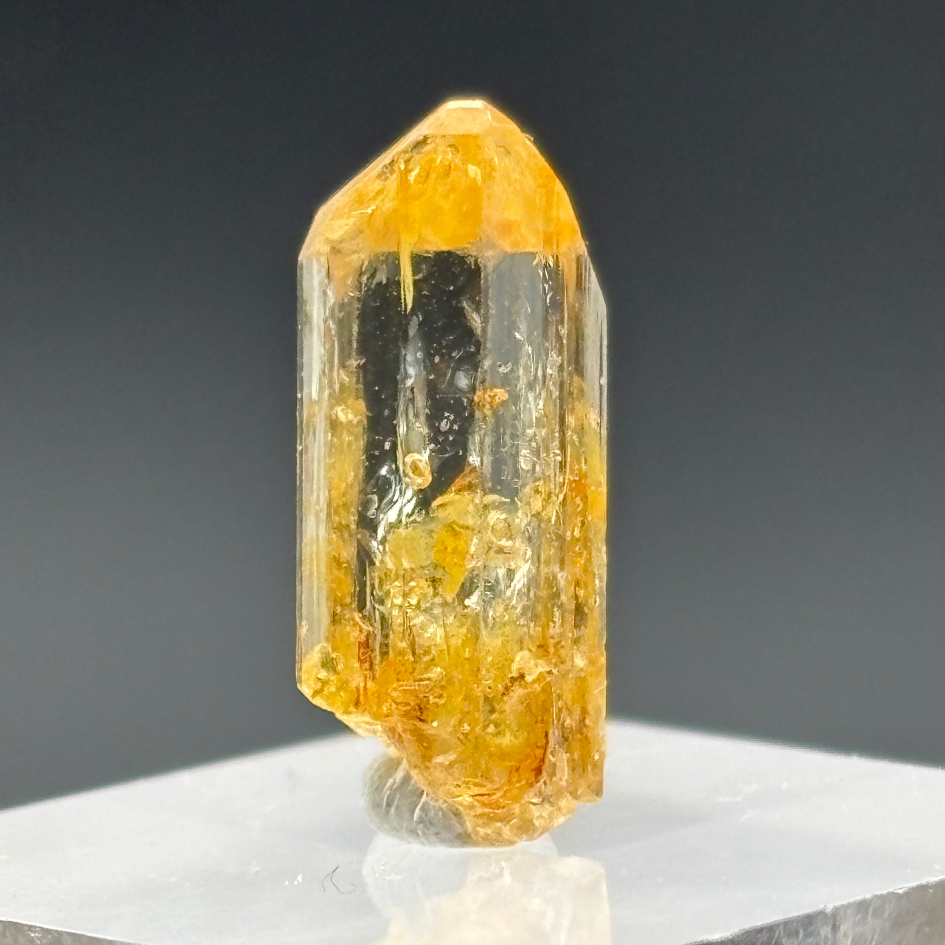 Imperial Topaz Natural Full Terminated Crystal - 242