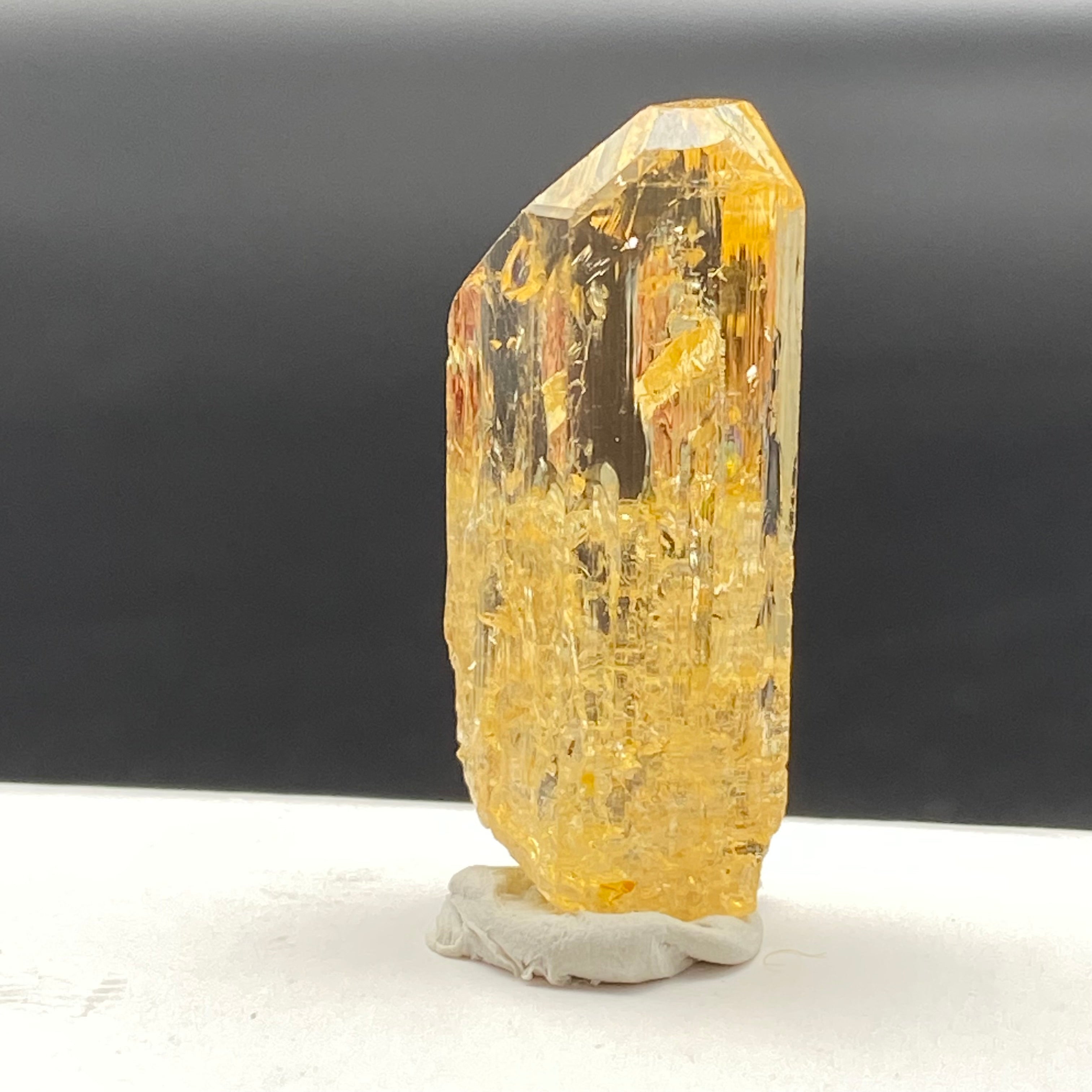 Imperial Topaz Natural Full Terminated Crystal - 109
