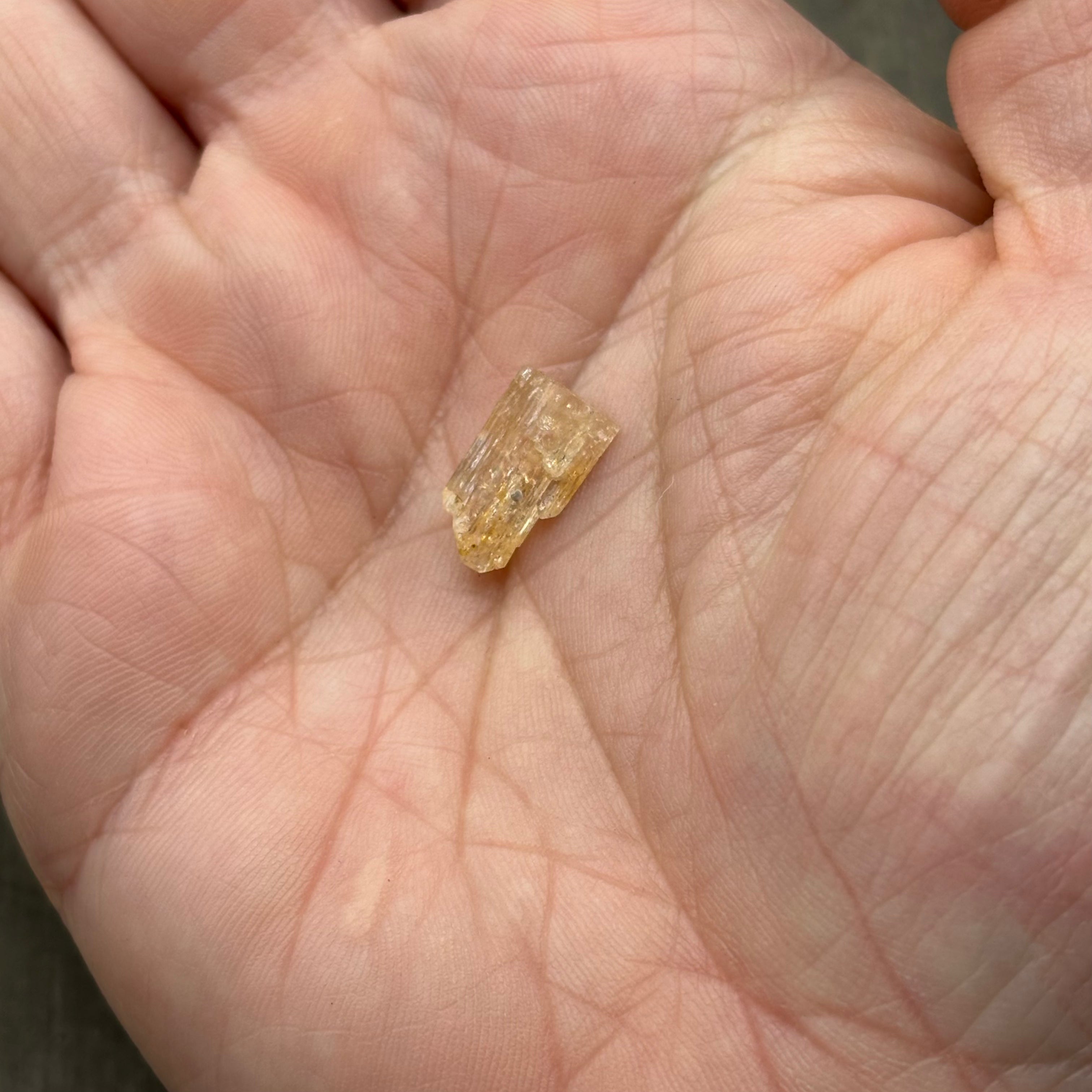 Imperial Topaz Natural Full Terminated Crystal - 243