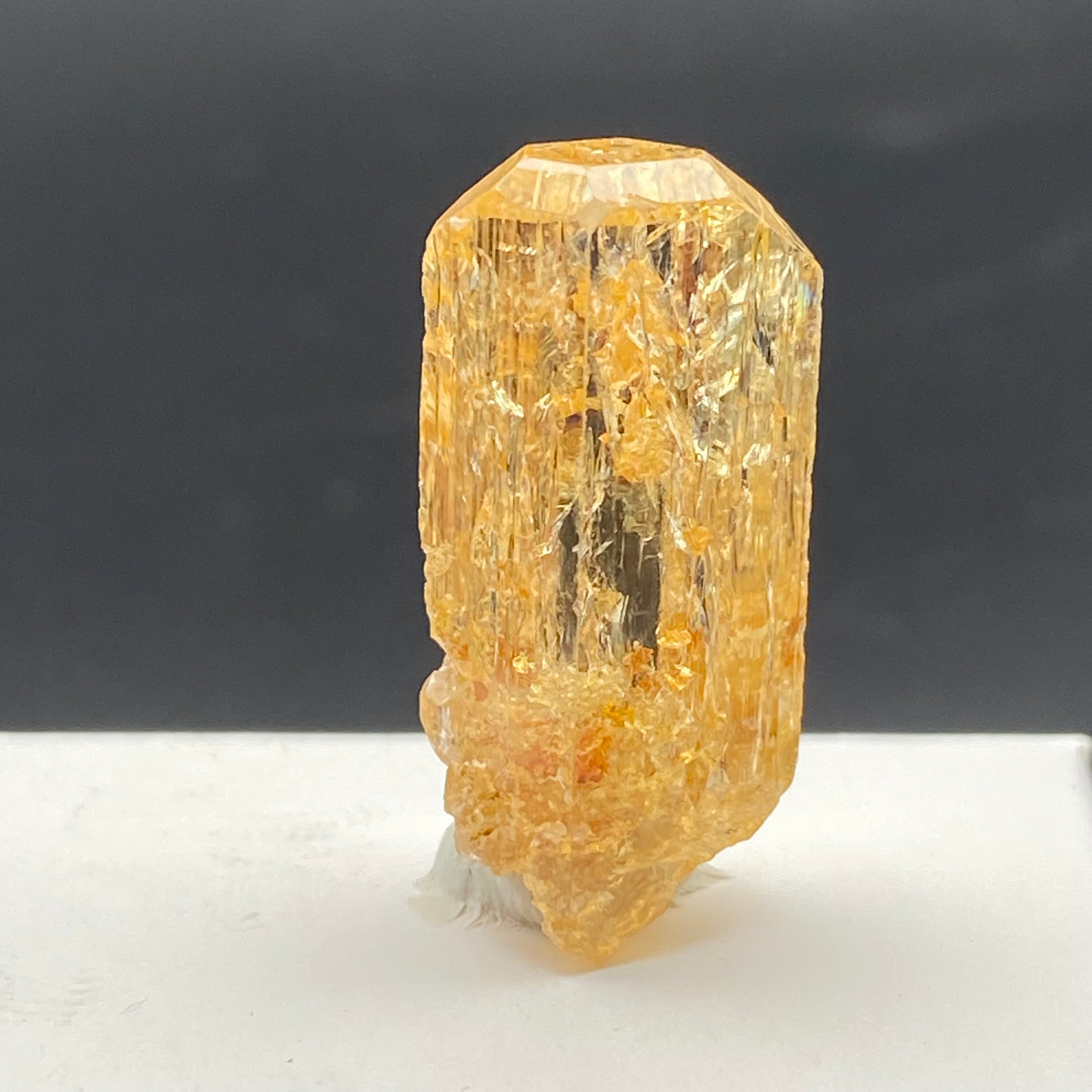 Imperial Topaz Natural Full Terminated Crystal - 110