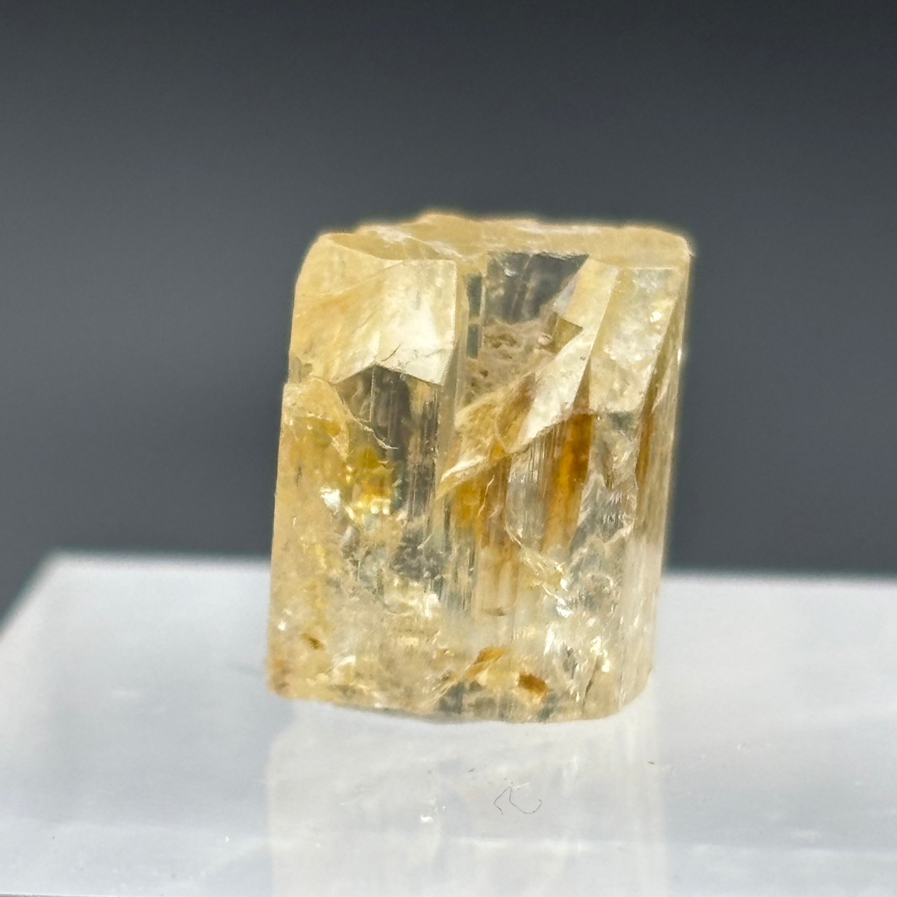 Imperial Topaz Natural Full Terminated Crystal - 244