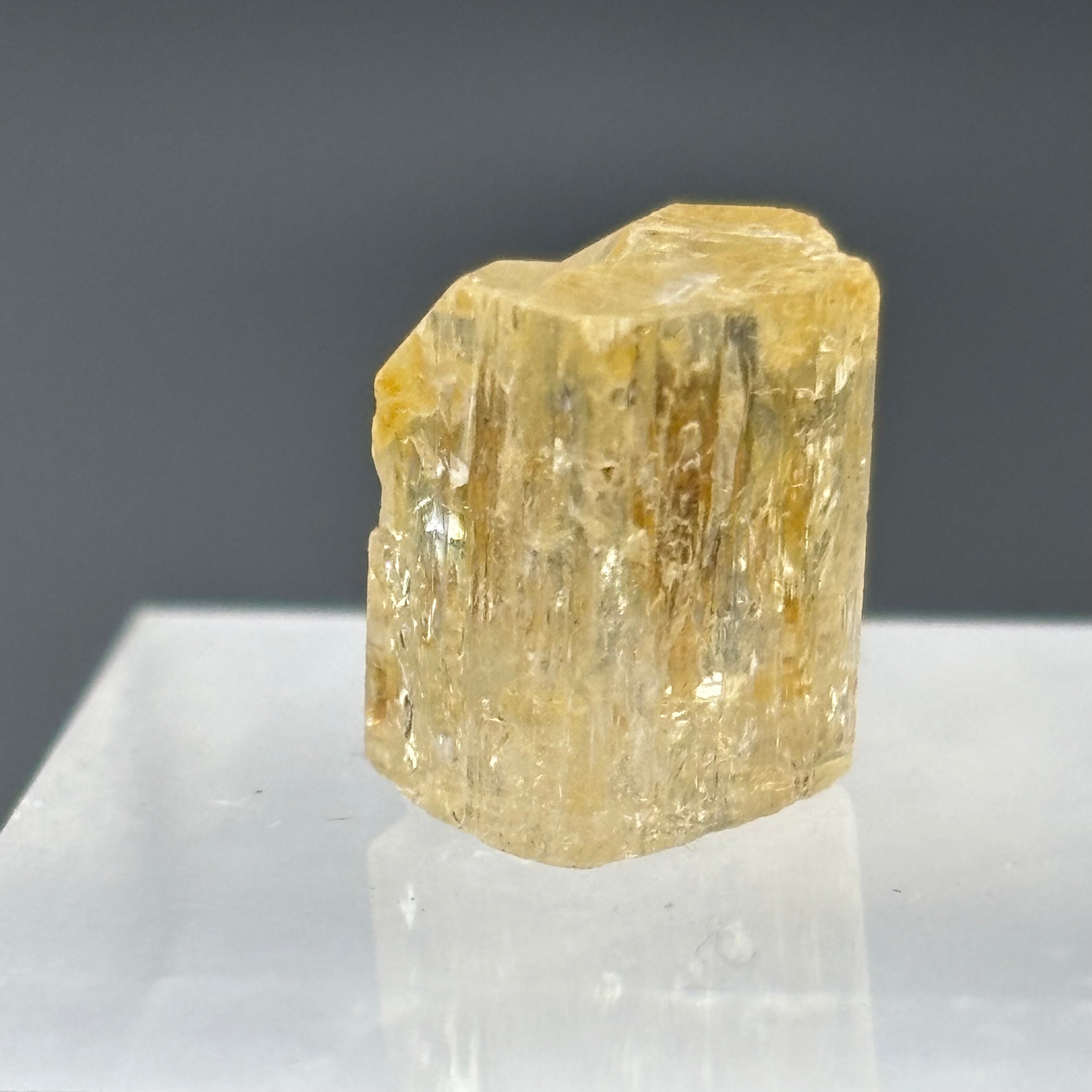 Imperial Topaz Natural Full Terminated Crystal - 244