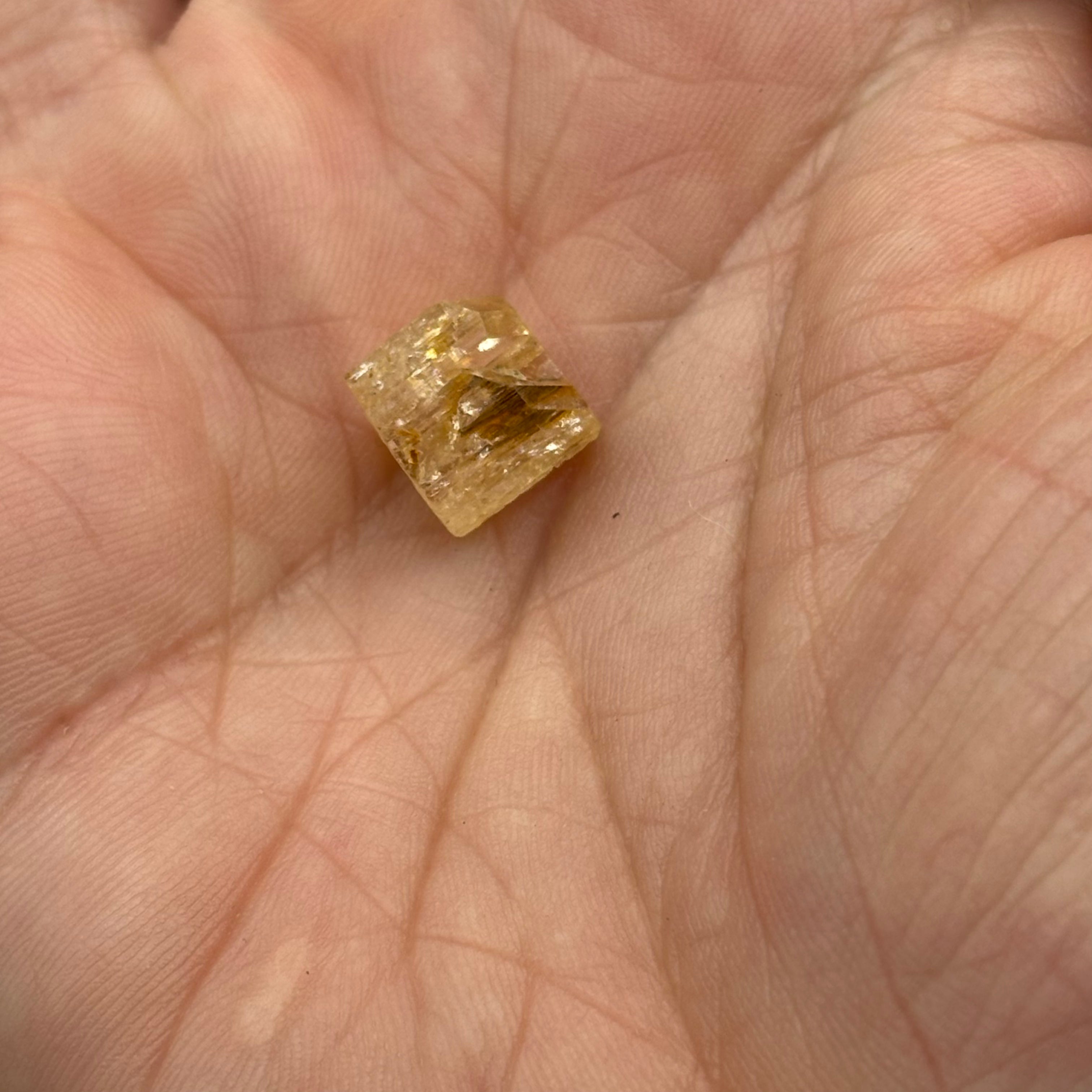 Imperial Topaz Natural Full Terminated Crystal - 244
