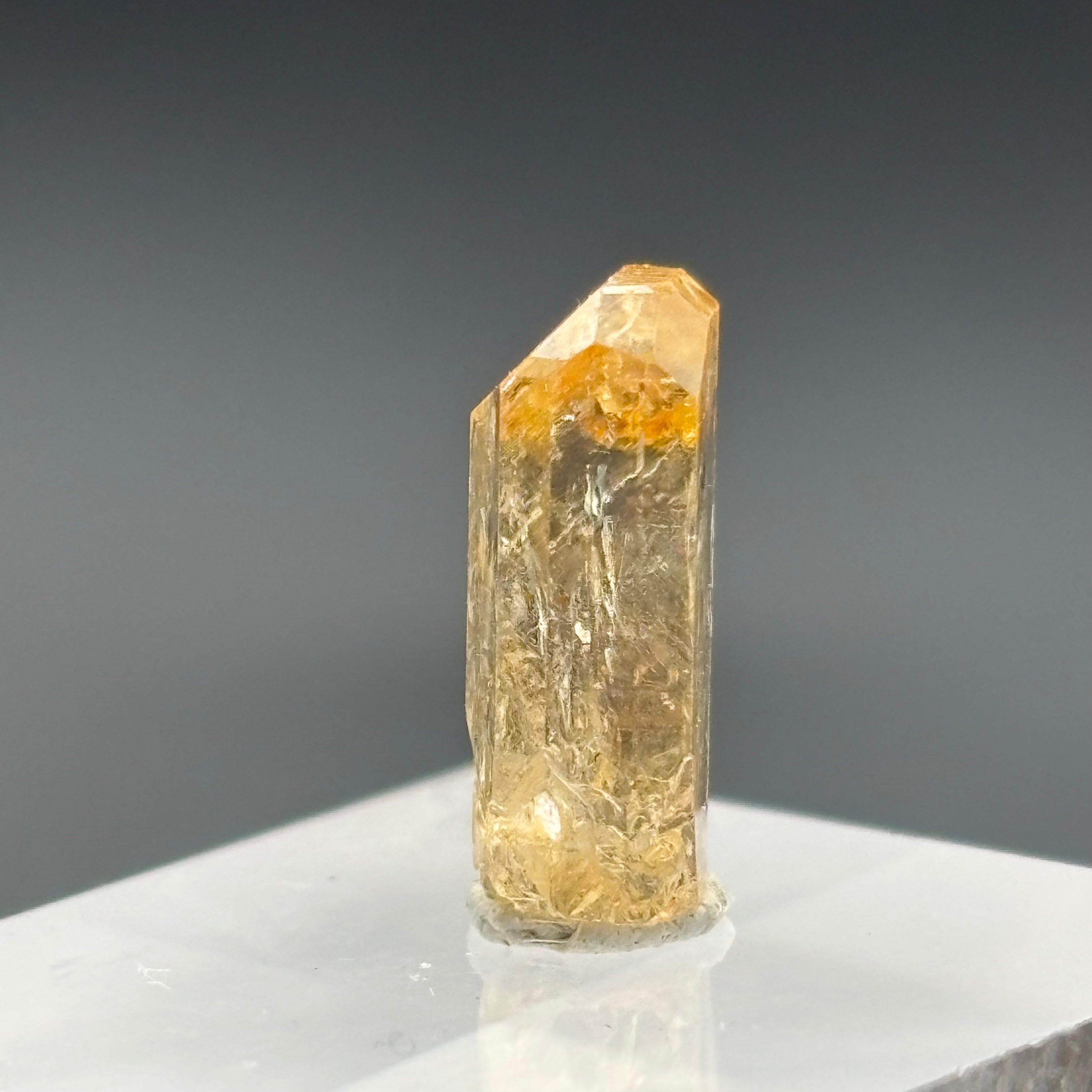 Imperial Topaz Natural Full Terminated Crystal - 245