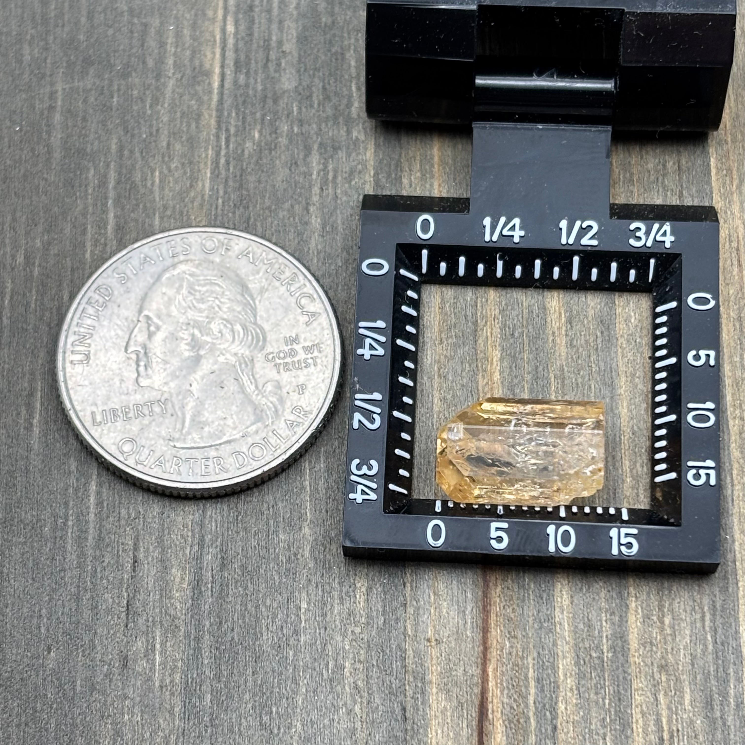 Imperial Topaz Natural Full Terminated Crystal - 245